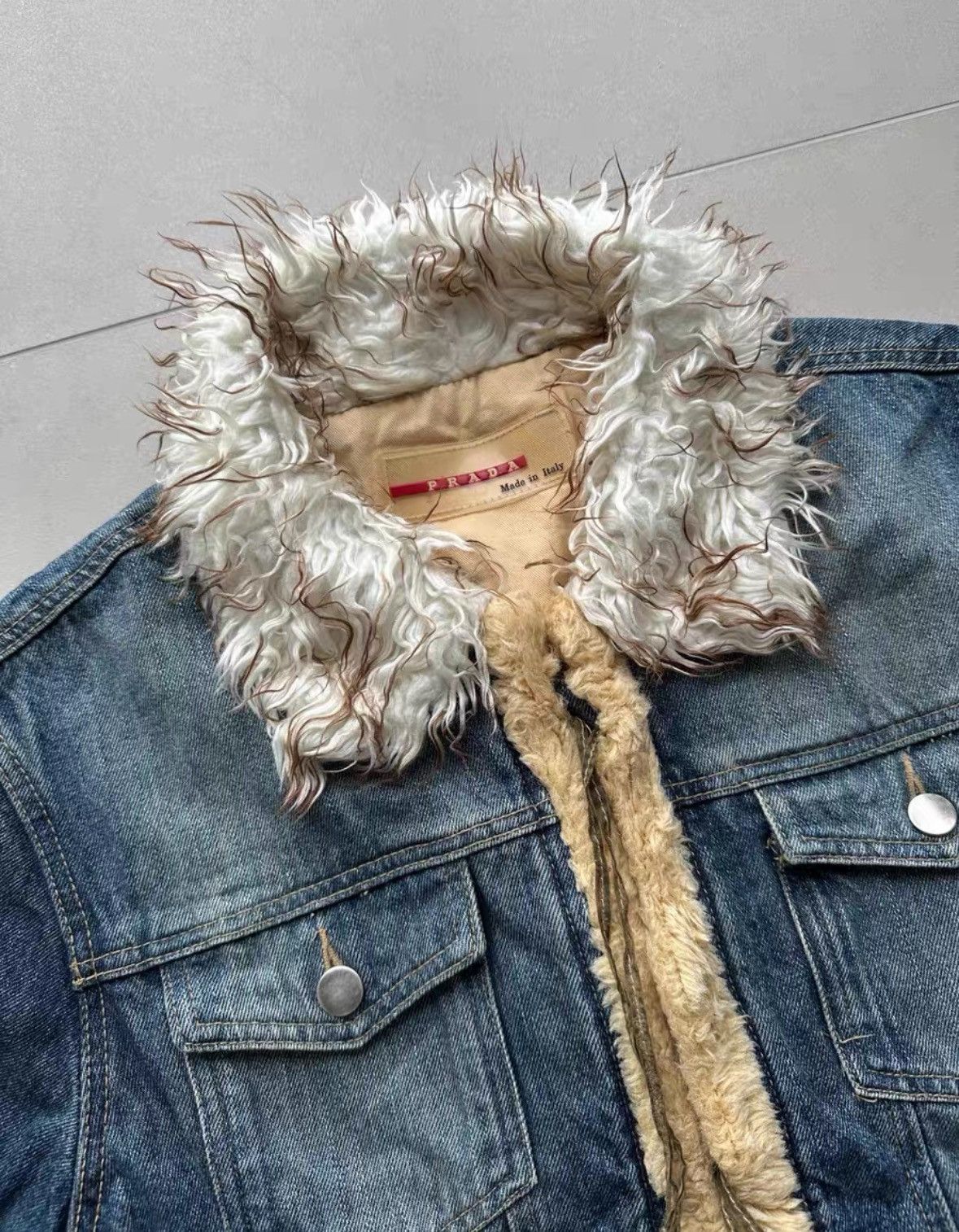 Prada Prada denim jacket 00s Size US M / EU 48-50 / 2 - 2 Thumbnail