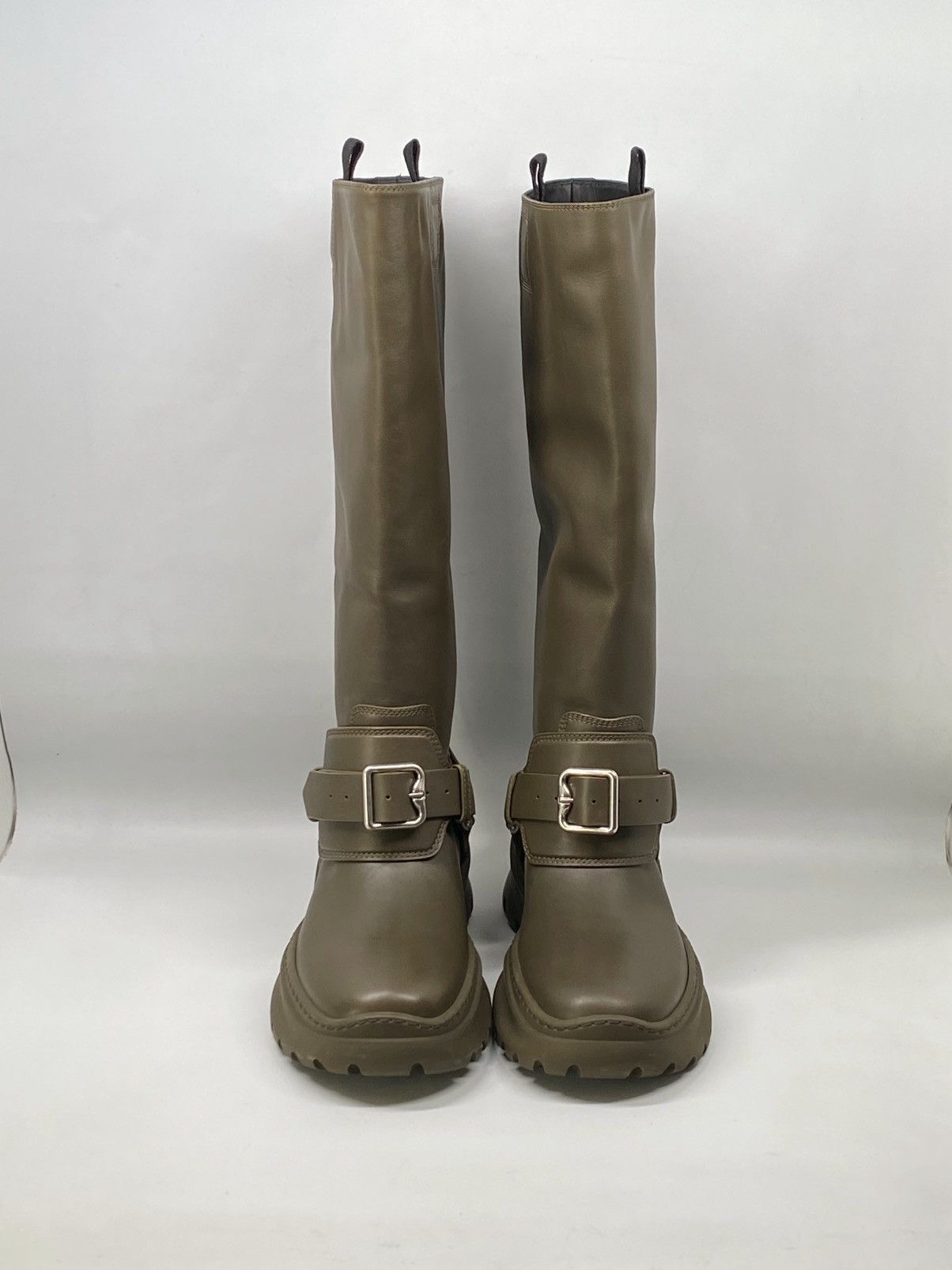Burberry Burberry Stomp Knee-High Leather Boots size 37 Size US 7 / IT 37 - 2 Thumbnail
