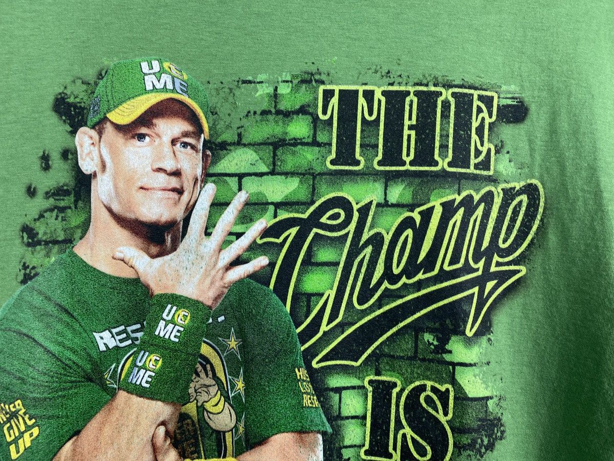 WWE × WWF Men’s John Cena The Champ Is Here T-Shirt WWE Size Large Size US L / EU 52-54 / 3 - 6 Thumbnail