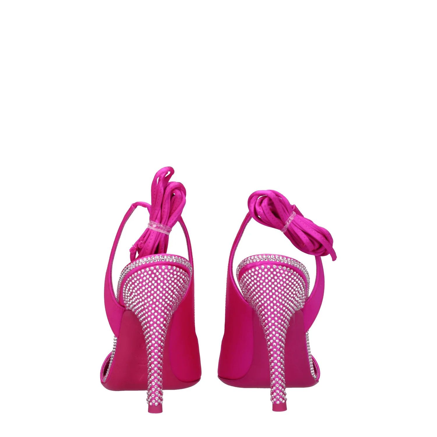 The Attico ob1o1e1224 Satin Sandals in Fuchsia Size US 7 / IT 37 - 5 Thumbnail