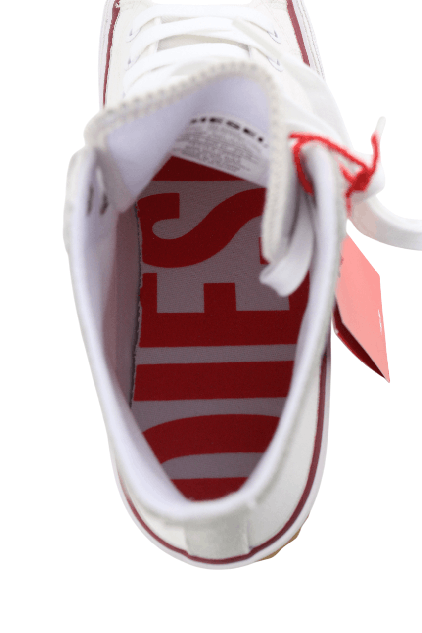 Diesel S-PRINCIPIA MID EU41 White High Top 40541 Size US 8 / EU 41 - 10 Thumbnail