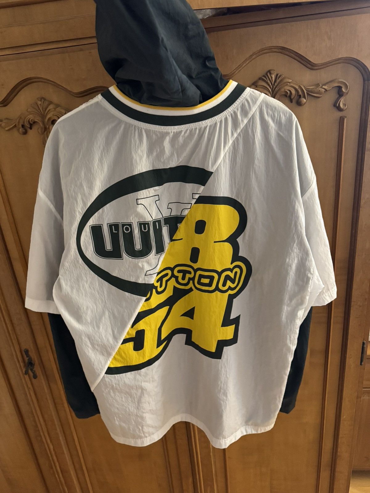 Louis Vuitton Louis Vuitton LV Patchwork Baseball Jersey Windbreaker Size US M / EU 48-50 / 2 - 3 Thumbnail
