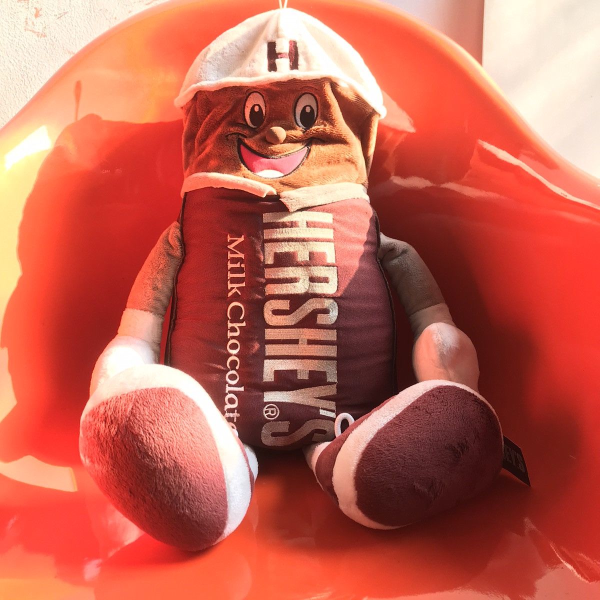 CHOCOOLATE × Medicom Toy × Vintage Vintage 90s Hershey's Chocolate Bar Man Microbead Pillow dol Size ONE SIZE - 10 Thumbnail