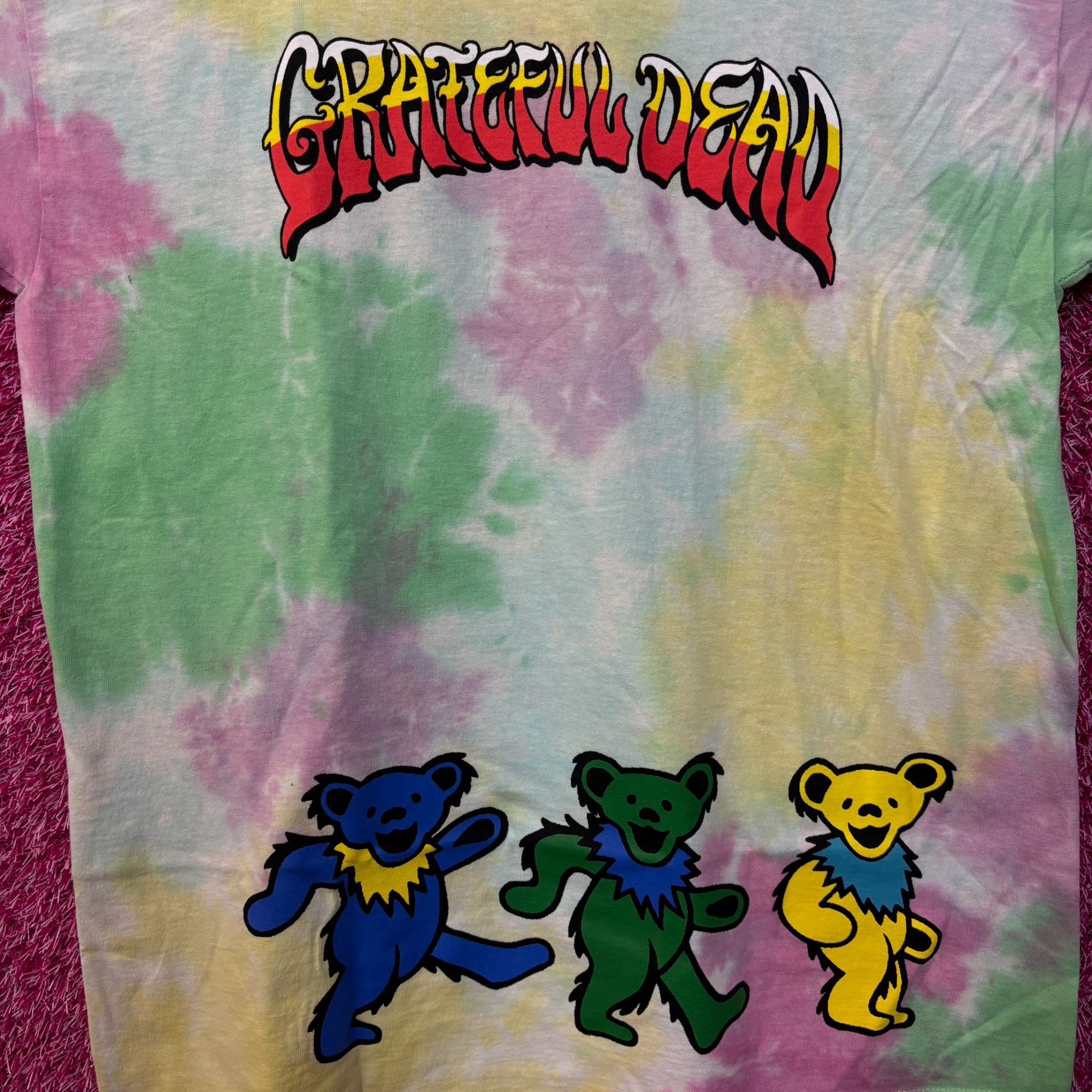 Band Tees × Grateful Dead Grateful Dead Dancing Bears Tiedye Tshirt M/L Size US L / EU 52-54 / 3 - 2 Thumbnail