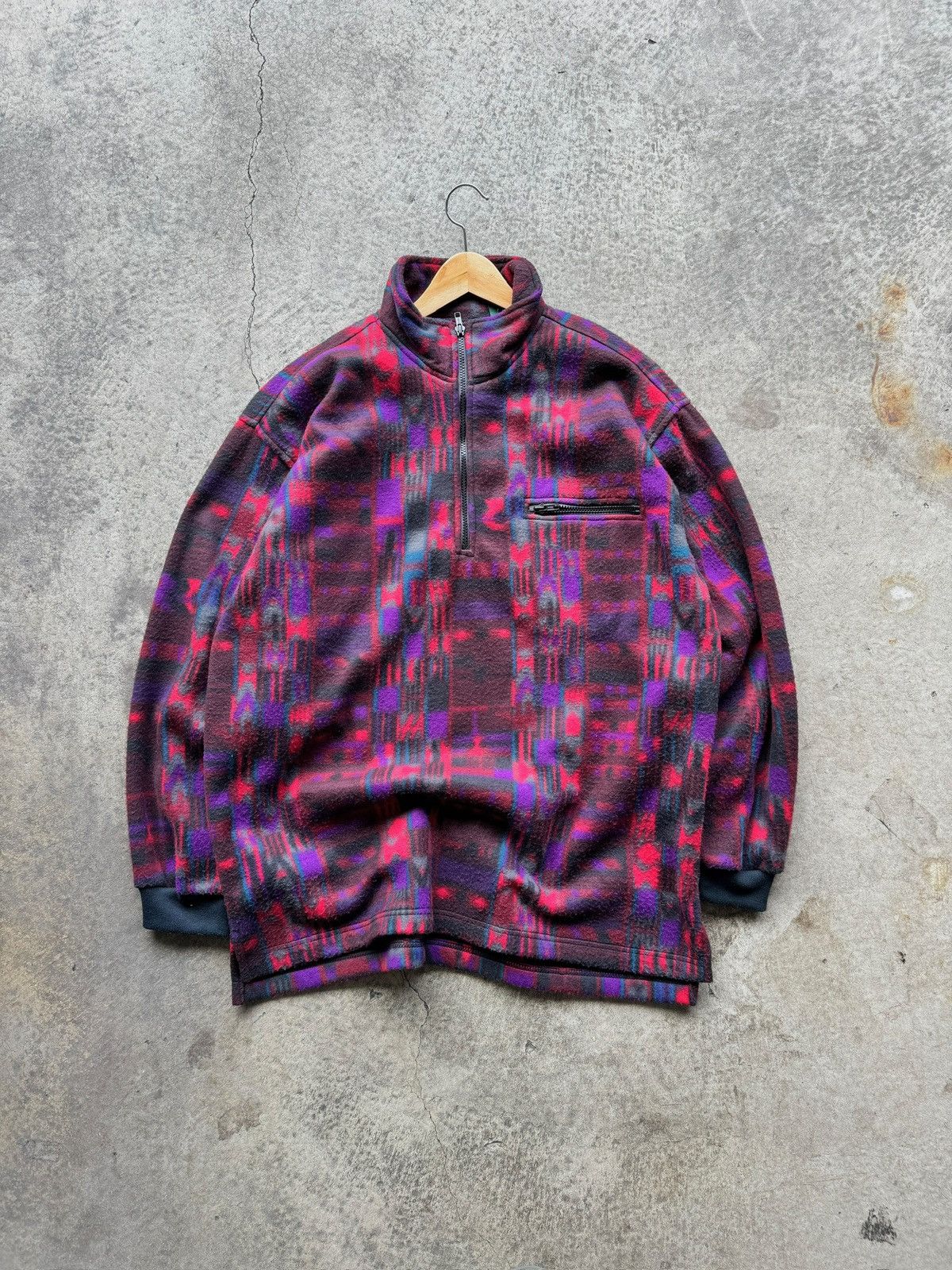Patagonia × Vintage Sick Crazy Rare Grail Vintage Streetwear Fleece Size US L / EU 52-54 / 3 - 1 Thumbnail