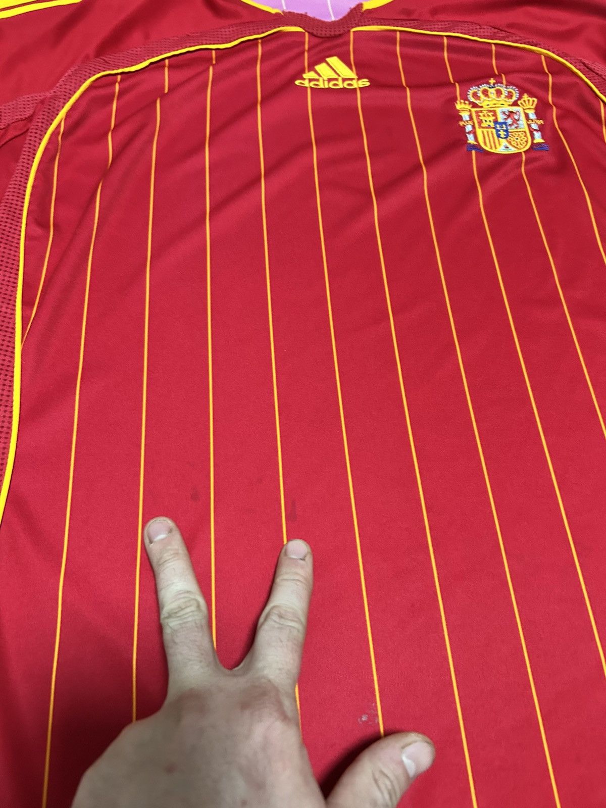 Adidas Vintage Adidas Jersey National Team Spain size XL Size US XL / EU 56 / 4 - 7 Thumbnail