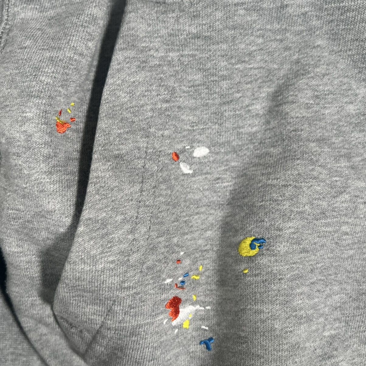 Nike Nike Standard Paint Splatter Basketball zipper Pocket Hoodie Size US S / EU 44-46 / 1 - 3 Thumbnail