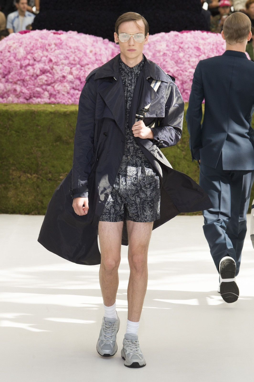 Christian Dior x Kim Kones toile de jouy shorts