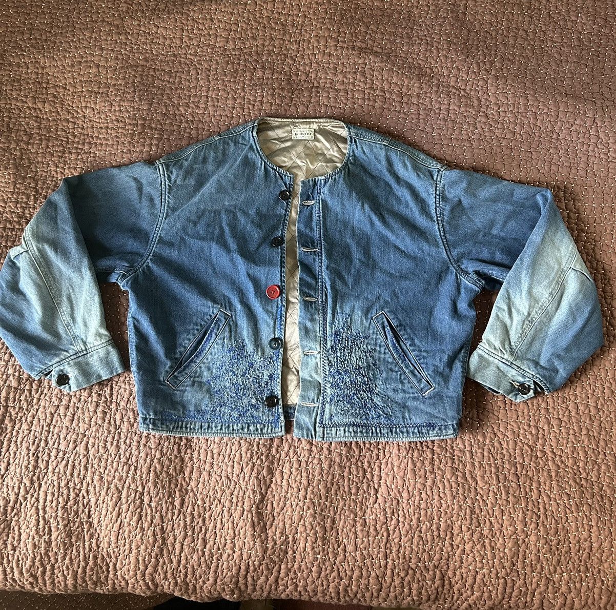 Kapital Kountry Remake Sashiko Quilted Jacket size medium | Grailed