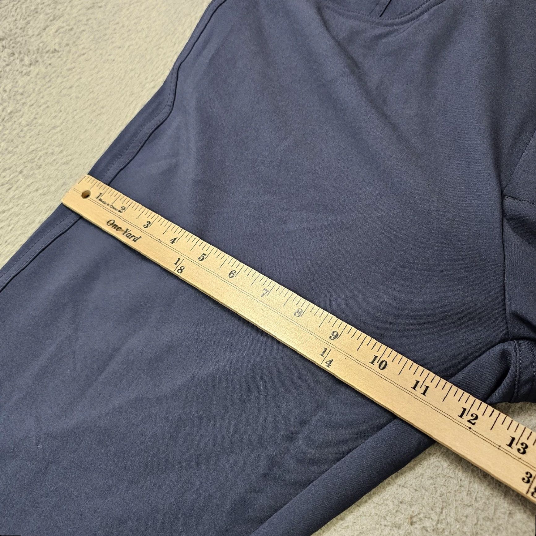 Vintage Greg Norman Pants Mens 34x30 Navy Stretch 5 Pocket Golf Chino Tech Casual Size US 34 / EU 50 - 5 Thumbnail