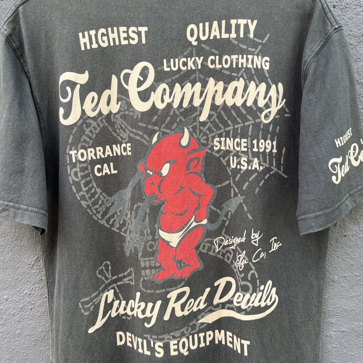 Tedman Thrashed Faded Tedman Japanese Brand Tee Size US L / EU 52-54 / 3 - 2 Thumbnail