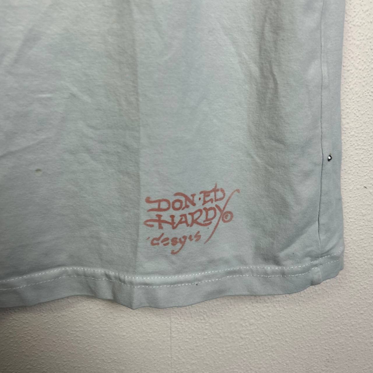 Ed Hardy Vintage Ed Hardy by CHristian Audigier y2k opium tee Size US L / EU 52-54 / 3 - 13 Thumbnail