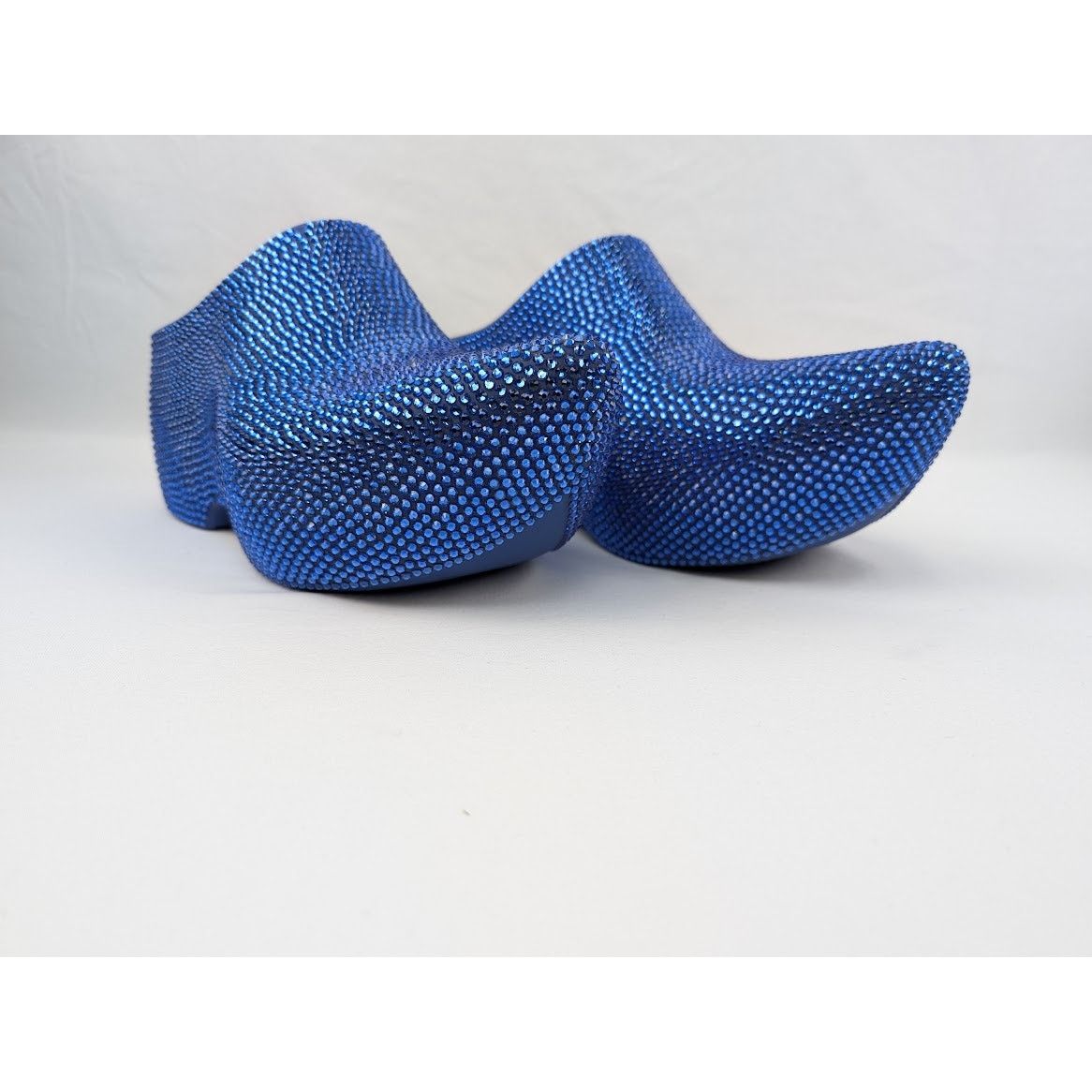 Balenciaga o1rshd1 Rubber Strass Techno Clog Sandal in Sapphire Size US 9 / EU 42 - 4 Thumbnail