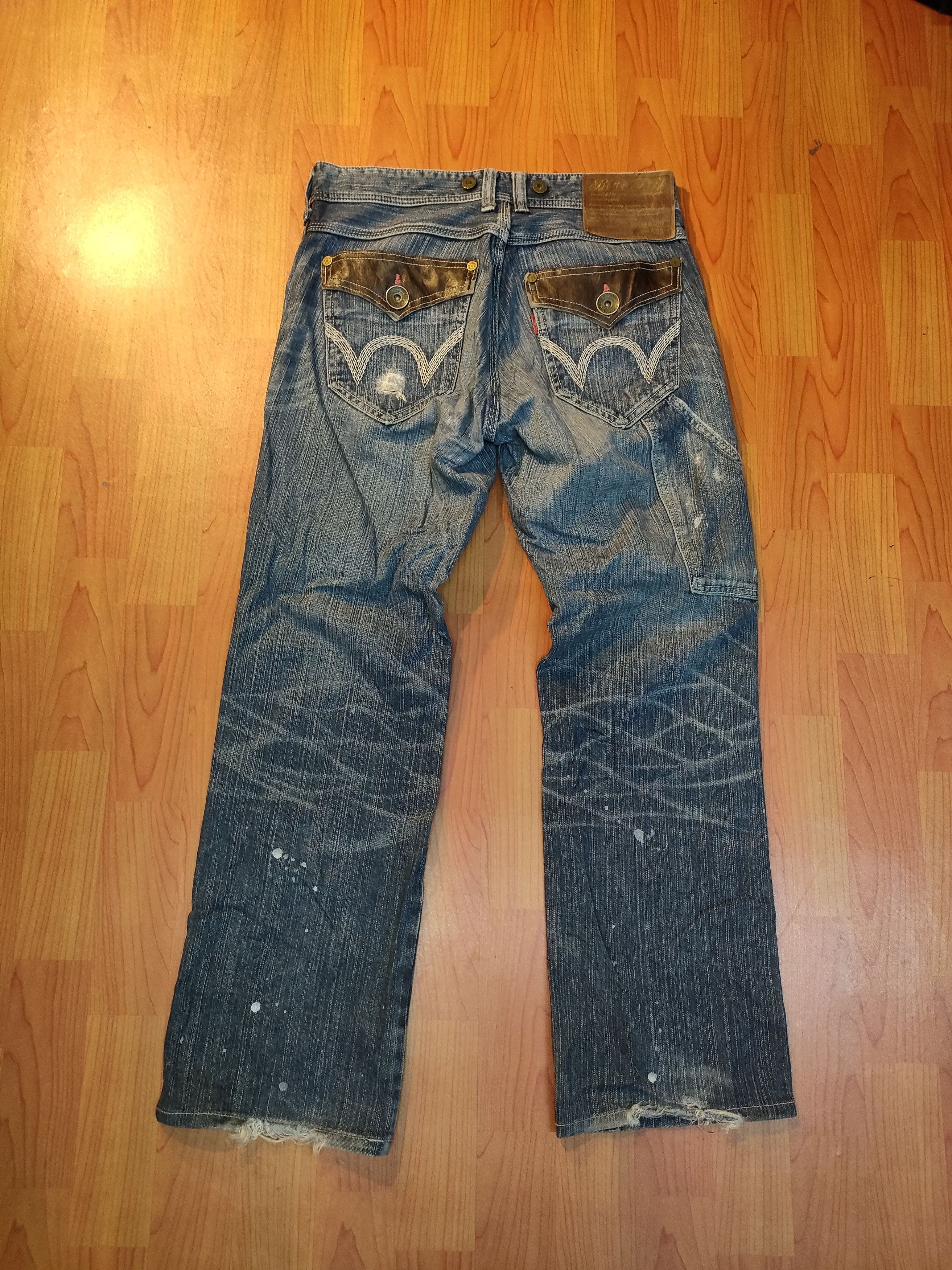 Edwin × If Six Was Nine Flare 🔥🔥Edwin Blue Trip Jeans Size US 32 / EU 48 - 4 Thumbnail