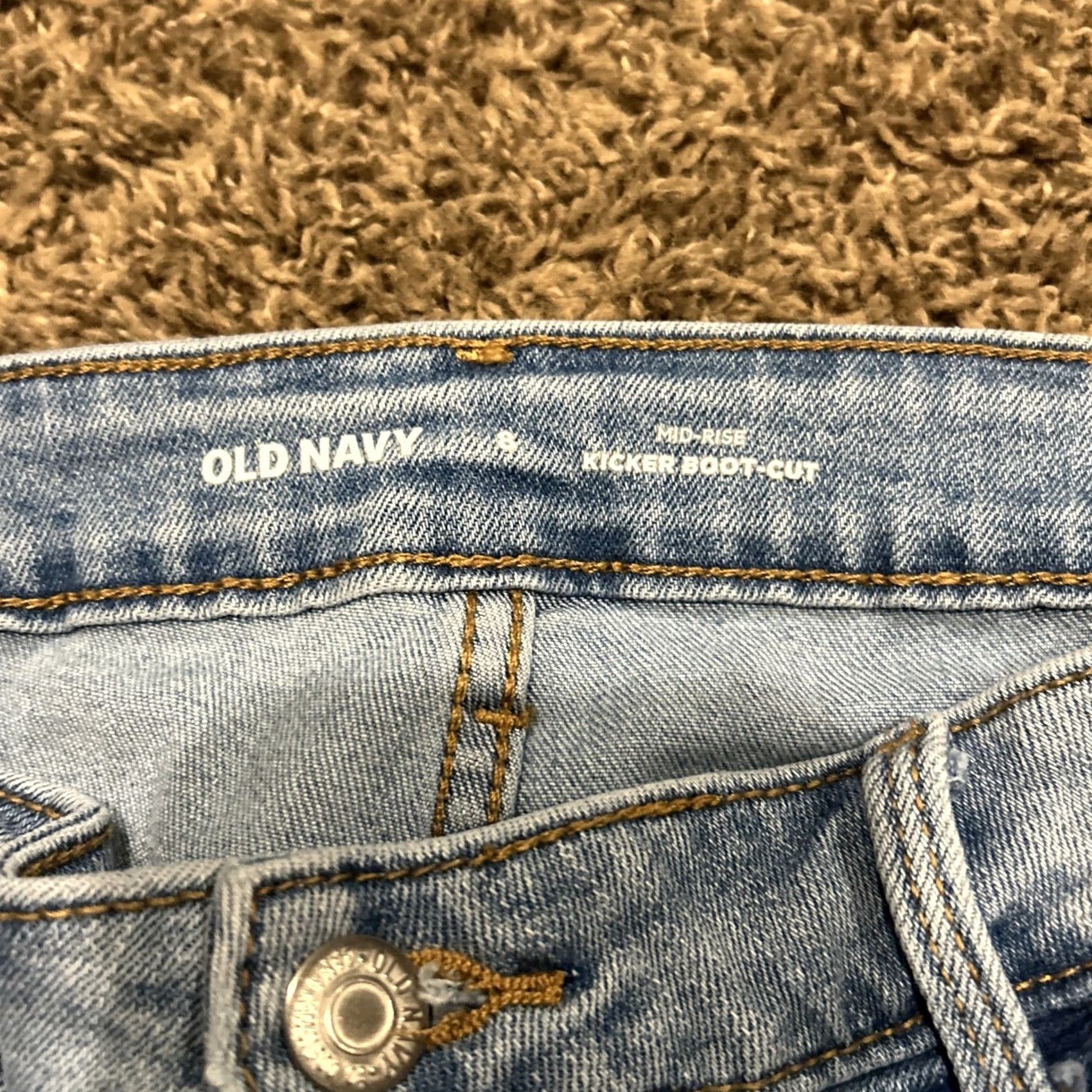 Old Navy Old Navy Jeans Bootcut Denim Blue 8 Regular Women Size 27in 30in A13 Size 30" / US 8 / IT 44 - 2 Thumbnail