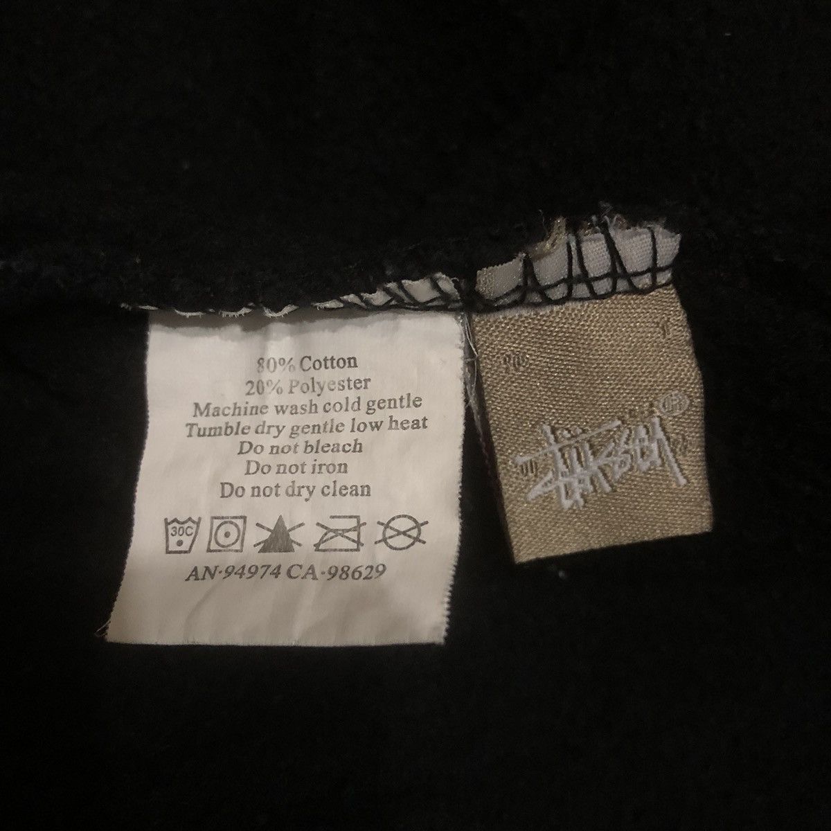 Stussy × Vintage Stussy International Tribe Back Big Logo Pullover Hodie Size US M / EU 48-50 / 2 - 12 Thumbnail