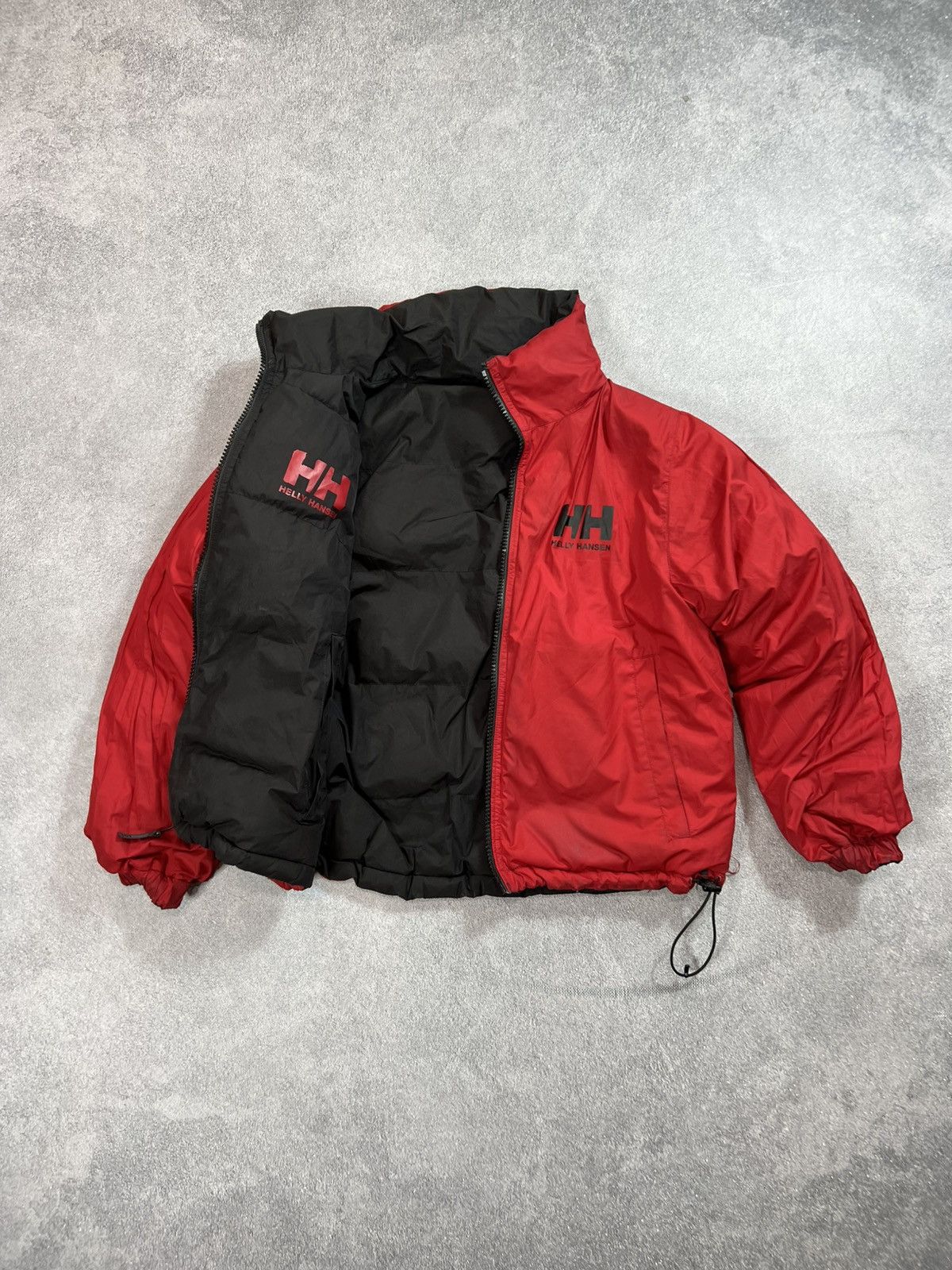 Le Grande Bleu (L.G.B.) 🔥VTG LGB STYLE HELLY HANSEN PUFFER DOWN JACKET REVERSIBLE🔥 Size US S / EU 44-46 / 1 - 9 Thumbnail