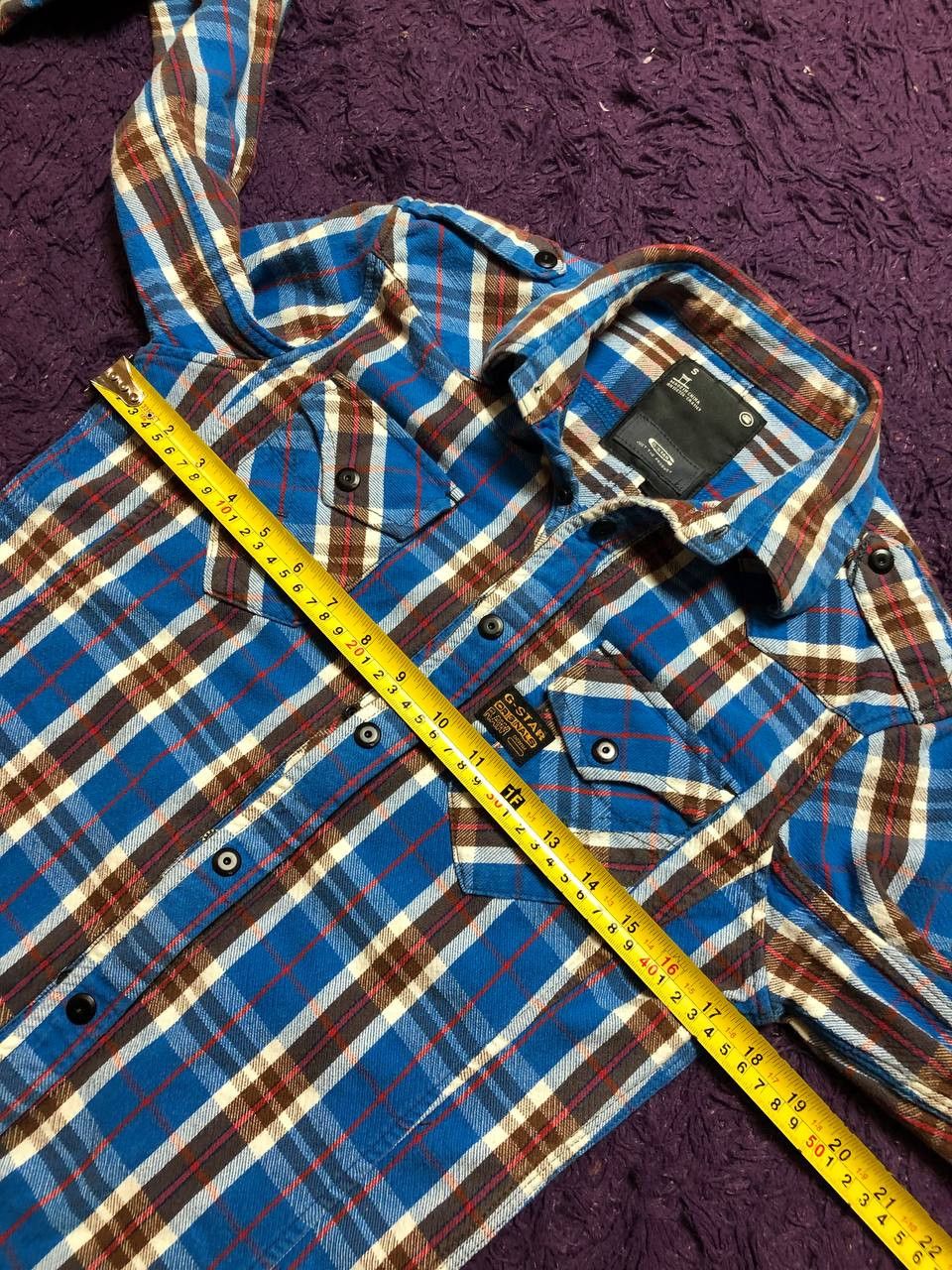 G-Star Print Shirt Logo G-Star Raw Y2K Avant-Garde VINTAGE Size US S / EU 44-46 / 1 - 14 Thumbnail