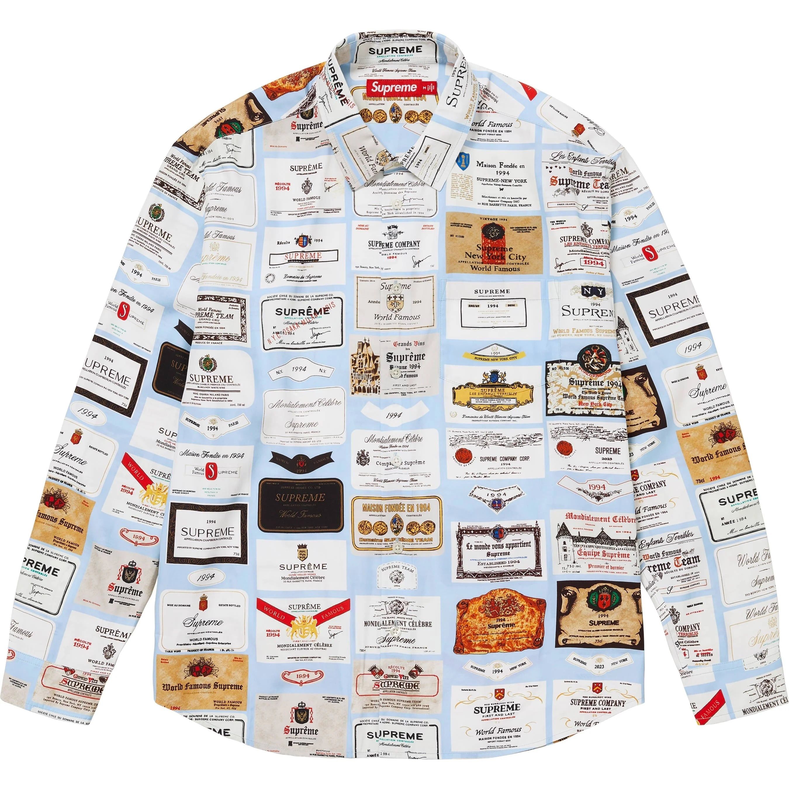 Supreme FW24 label shirt