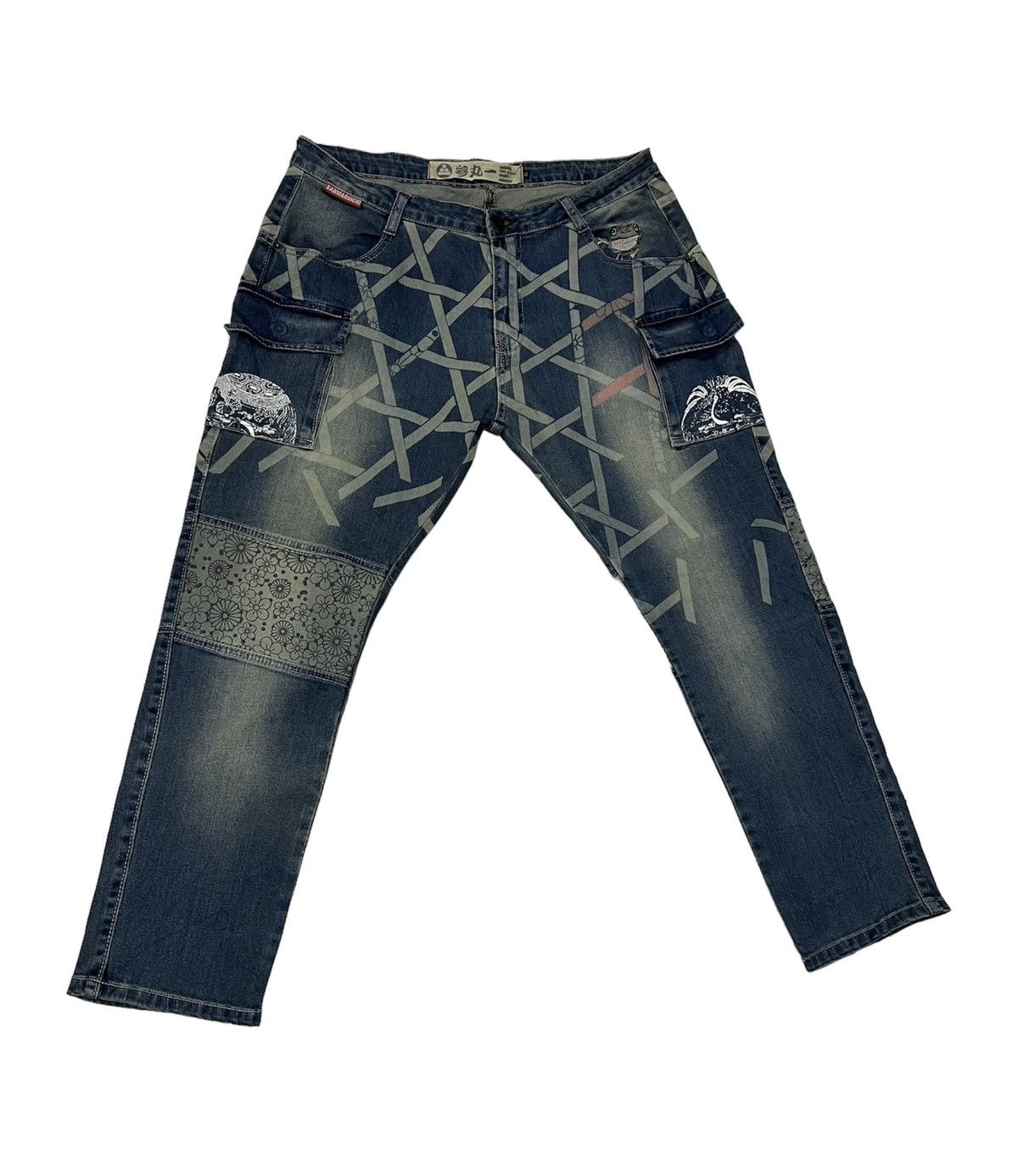 Vintage Sanmaruichi Jeans Embroidered 1st Version Size US 38 / EU 54 - 1 Thumbnail