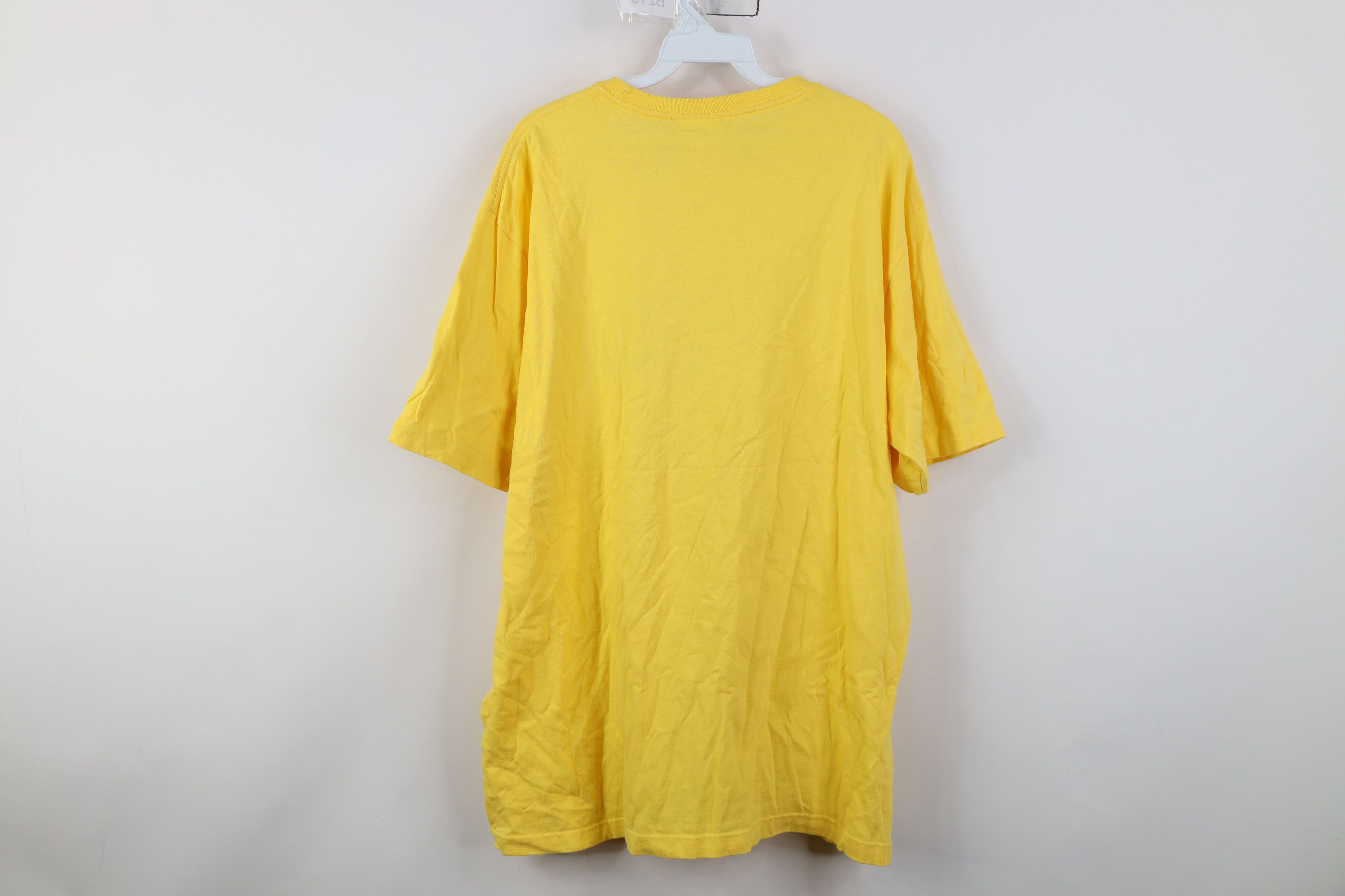 Ralph Lauren Vintage 90s Y2K Chaps Ralph Lauren Spell Out T-Shirt Yellow Size US L / EU 52-54 / 3 - 11 Thumbnail
