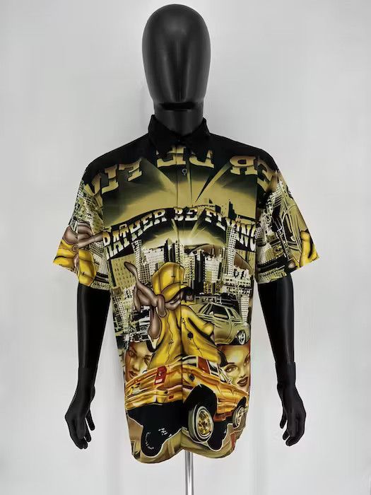 Vintage Hawaiian Shirt Japanese Style Shirt Travis Scott Style Size US XL / EU 56 / 4 - 6 Thumbnail