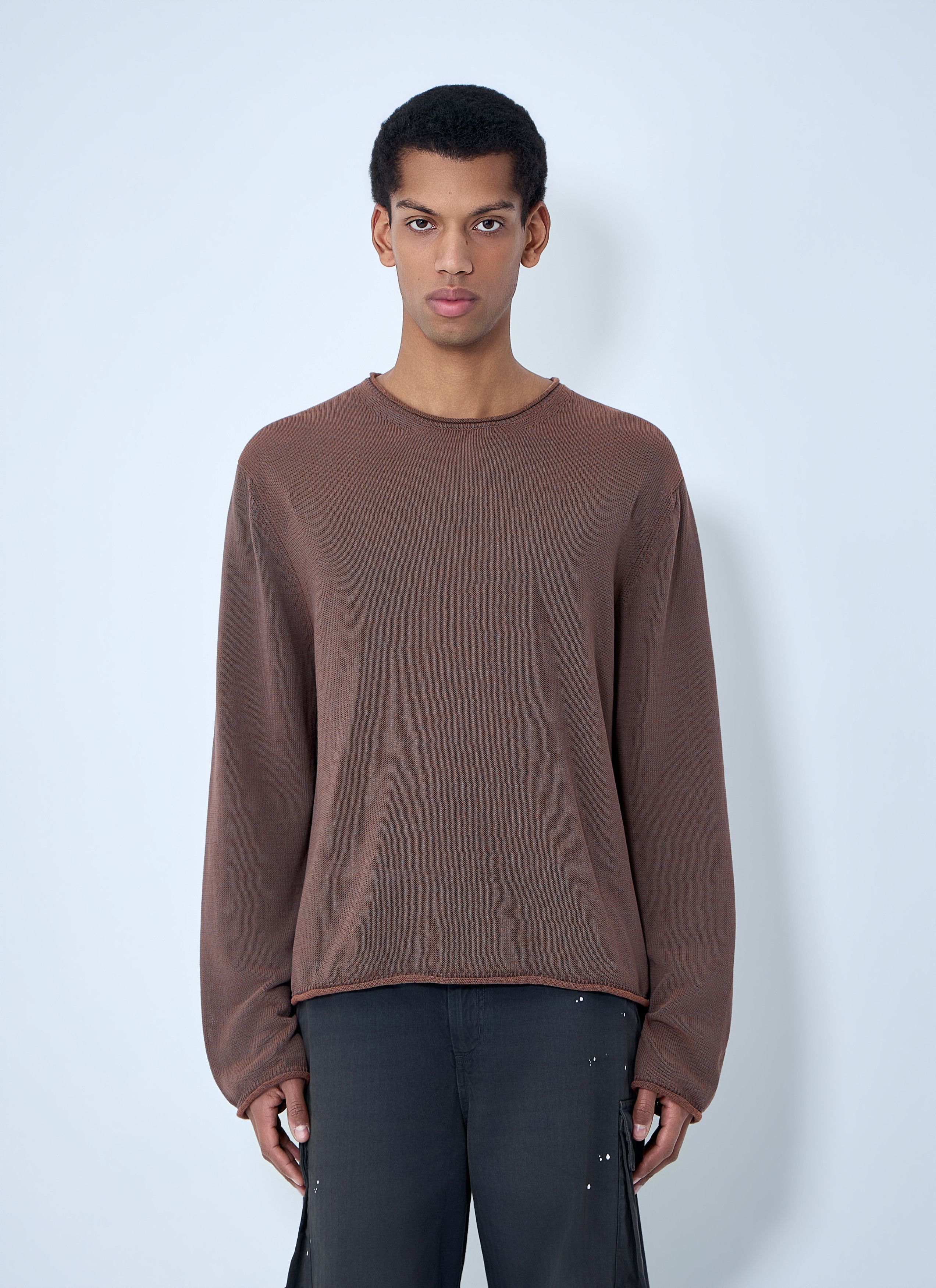 Our Legacy Our Legacy Popover Roundneck Lucky Clover Sweater | Grailed