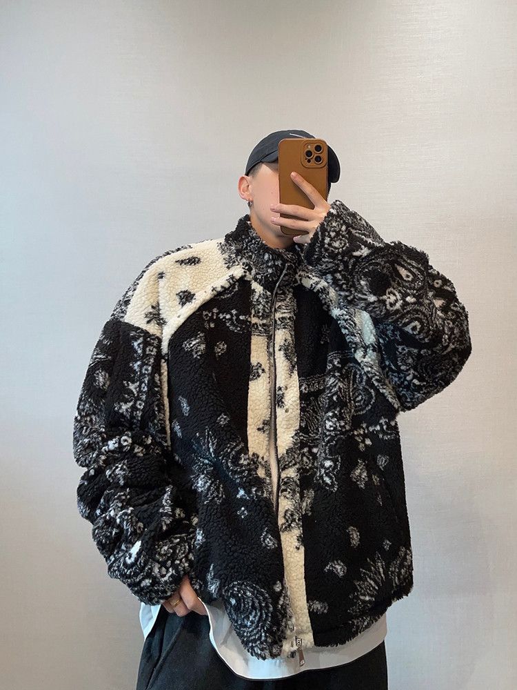 Other Paisley Bandana Full Zip Fleece Jacket Size US M / EU 48-50 / 2 - 5 Thumbnail