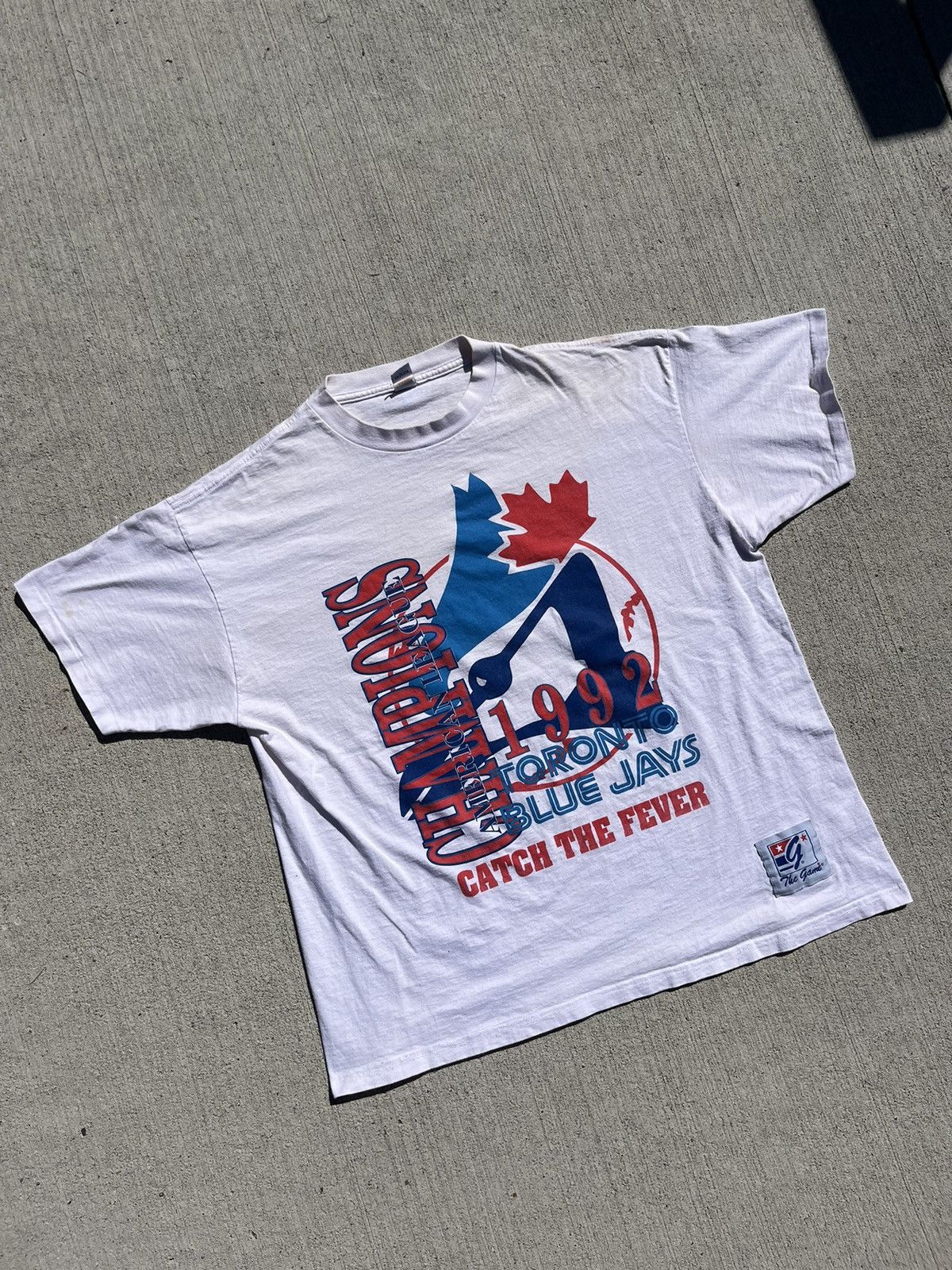 Vintage 1992 Toronto Blue Jays Trench Canada Mlb Baseball Single Stitch  T-Shirt Unisex Sweatshirt - TeebyHumans