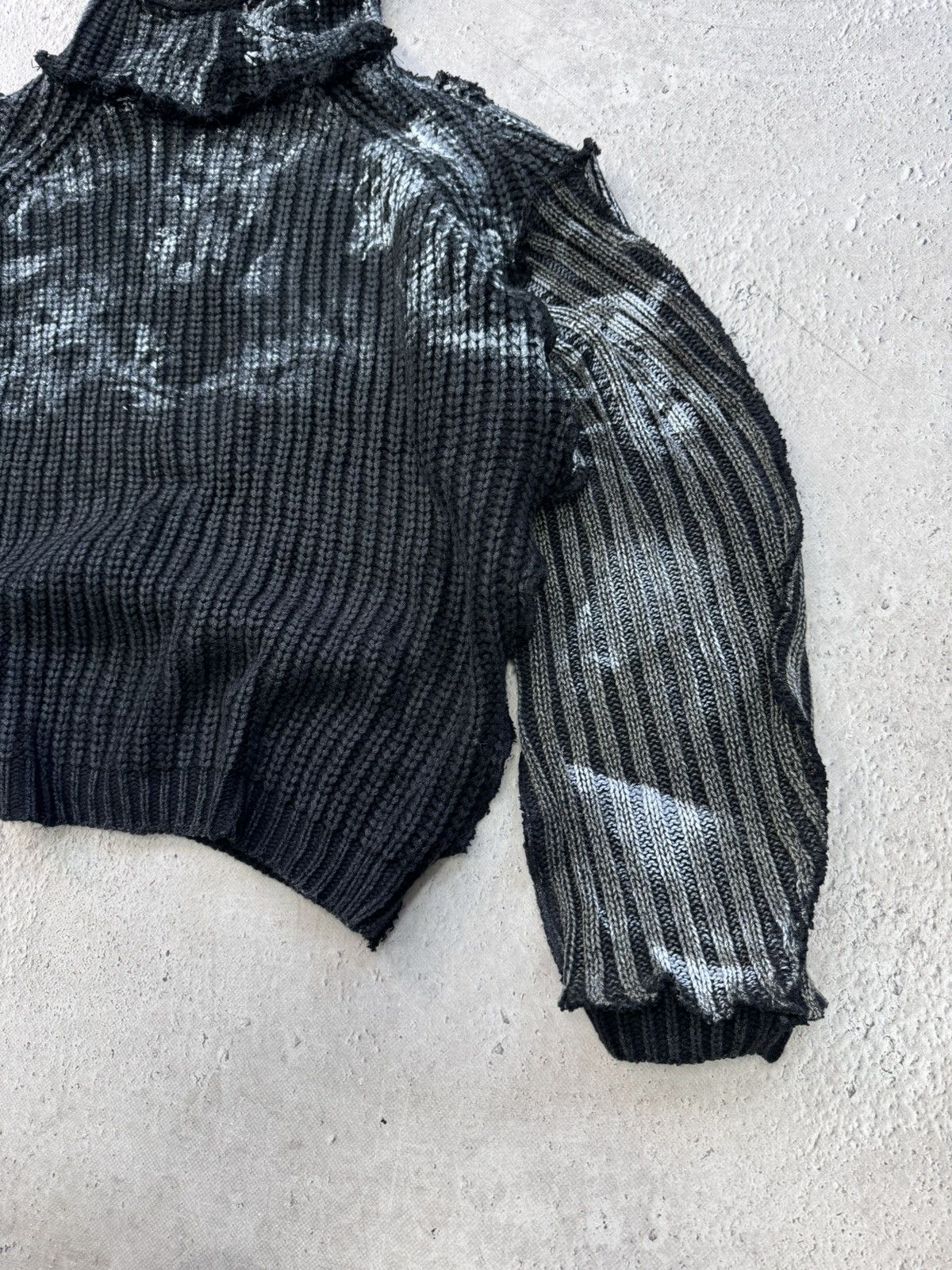 If Six Was Nine × Japanese Brand × Le Grande Bleu (L.G.B.) Vintage Avant Garde If Six Was Nine Style Fur Faux Hoodie Size US M / EU 48-50 / 2 - 5 Thumbnail