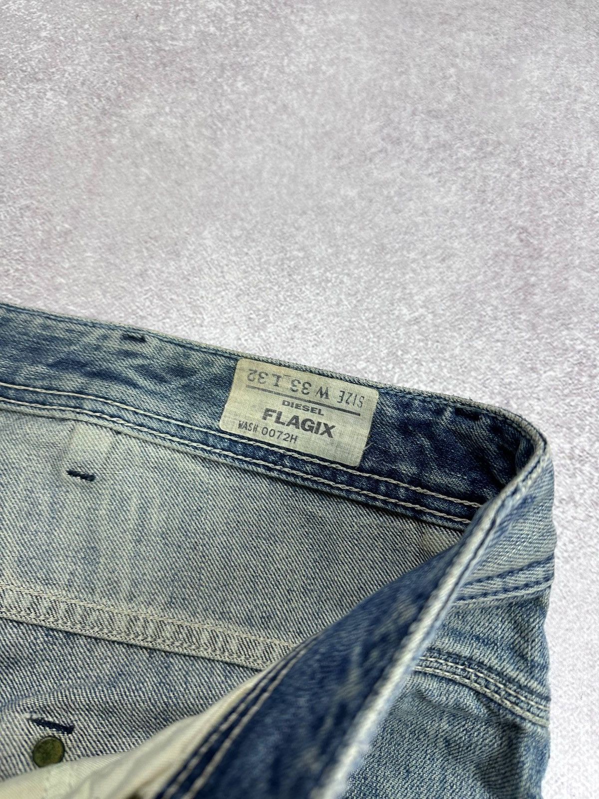 Diesel Vintage Diesel Baggy Workwear Avantgarde Y2K Jeans 33 Size US 33 - 10 Thumbnail