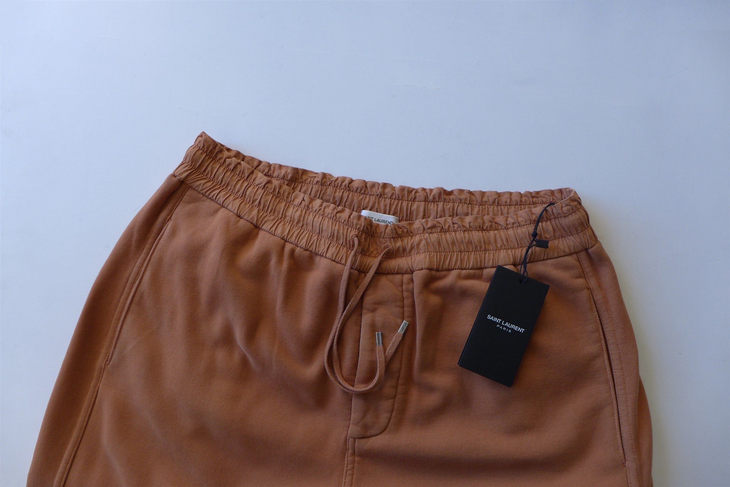 Saint Laurent Paris Saint Laurent Sweatpants -- Macchiato Blanchi Cotton Jersey Size US 36 / EU 52 - 9 Thumbnail