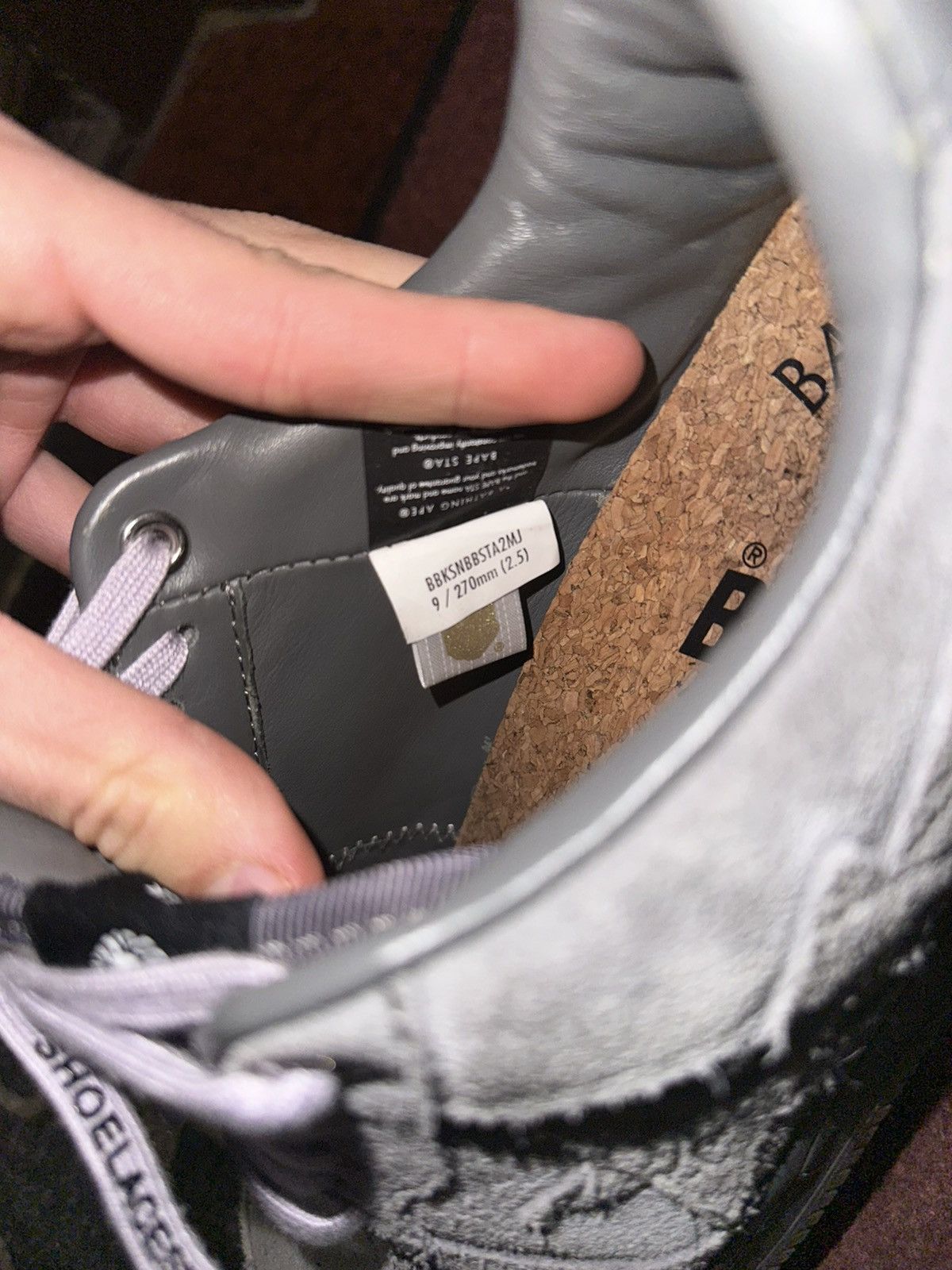 Bape BAPE BLACK SK8 STA Size US 9 / EU 42 - 6 Thumbnail