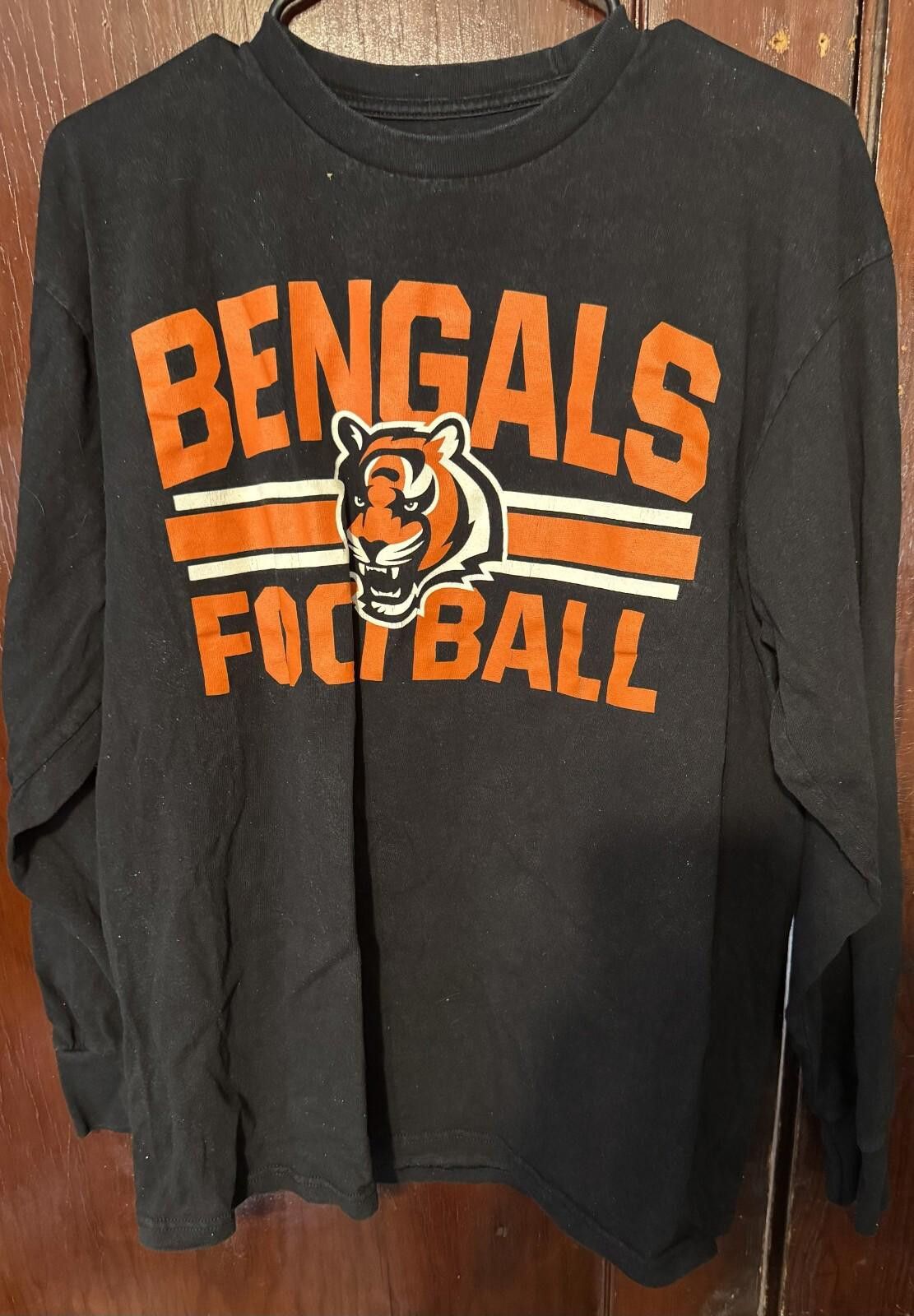 Other Cincinnati Bengals Football L/S T-Shirt Black Men’s Size L Size US L / EU 52-54 / 3 - 1 Thumbnail
