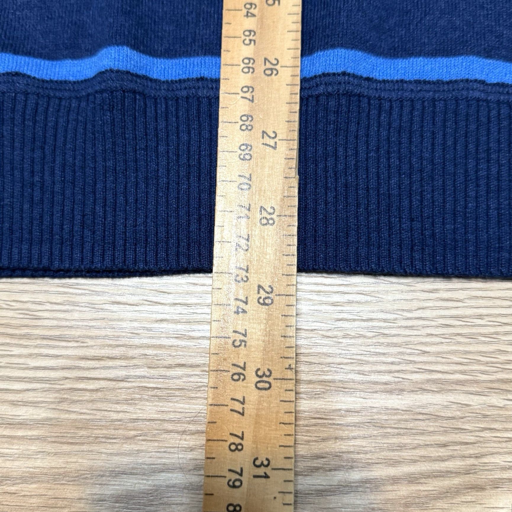 Vintage VINTAGE Sonoma Shirt Long Sleeve Mens XL Striped Blue Navy 80s Size US XL / EU 56 / 4 - 4 Thumbnail