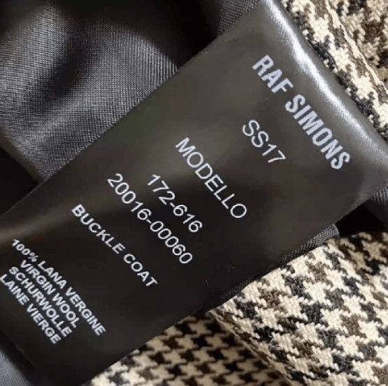 Raf Simons Raf Simons 17SS Thousand Bird Check Button Down Coat-2505 Size US M / EU 48-50 / 2 - 4 Thumbnail