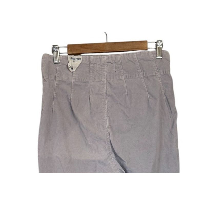 Free People NWT We The Free Pants Women 29 Gray Jayde Corduroy Flare Size 29" - 5 Thumbnail