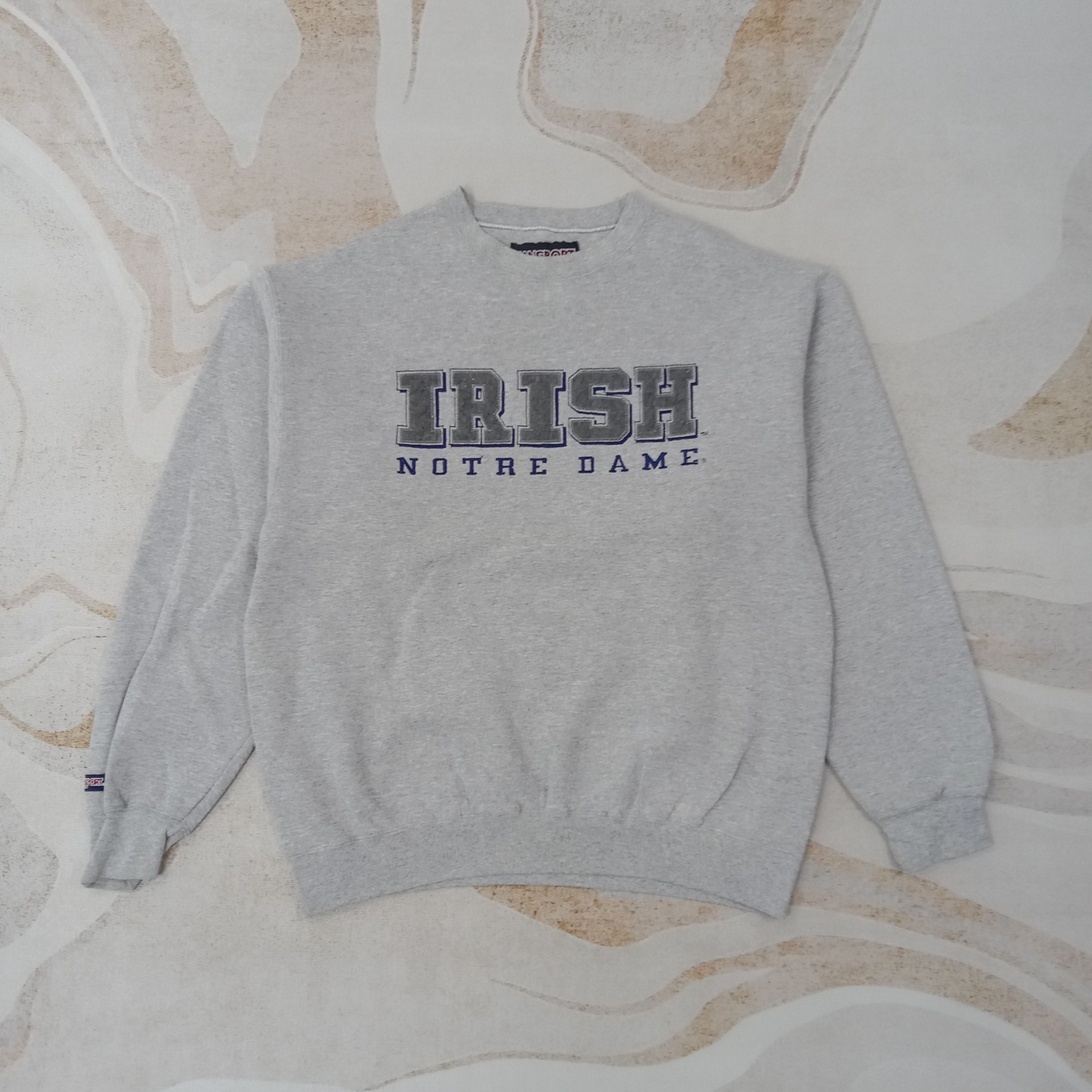 Jansport Irish Notre Dame Football Sweatshirt C256N9 Size US L / EU 52-54 / 3 - 1 Thumbnail
