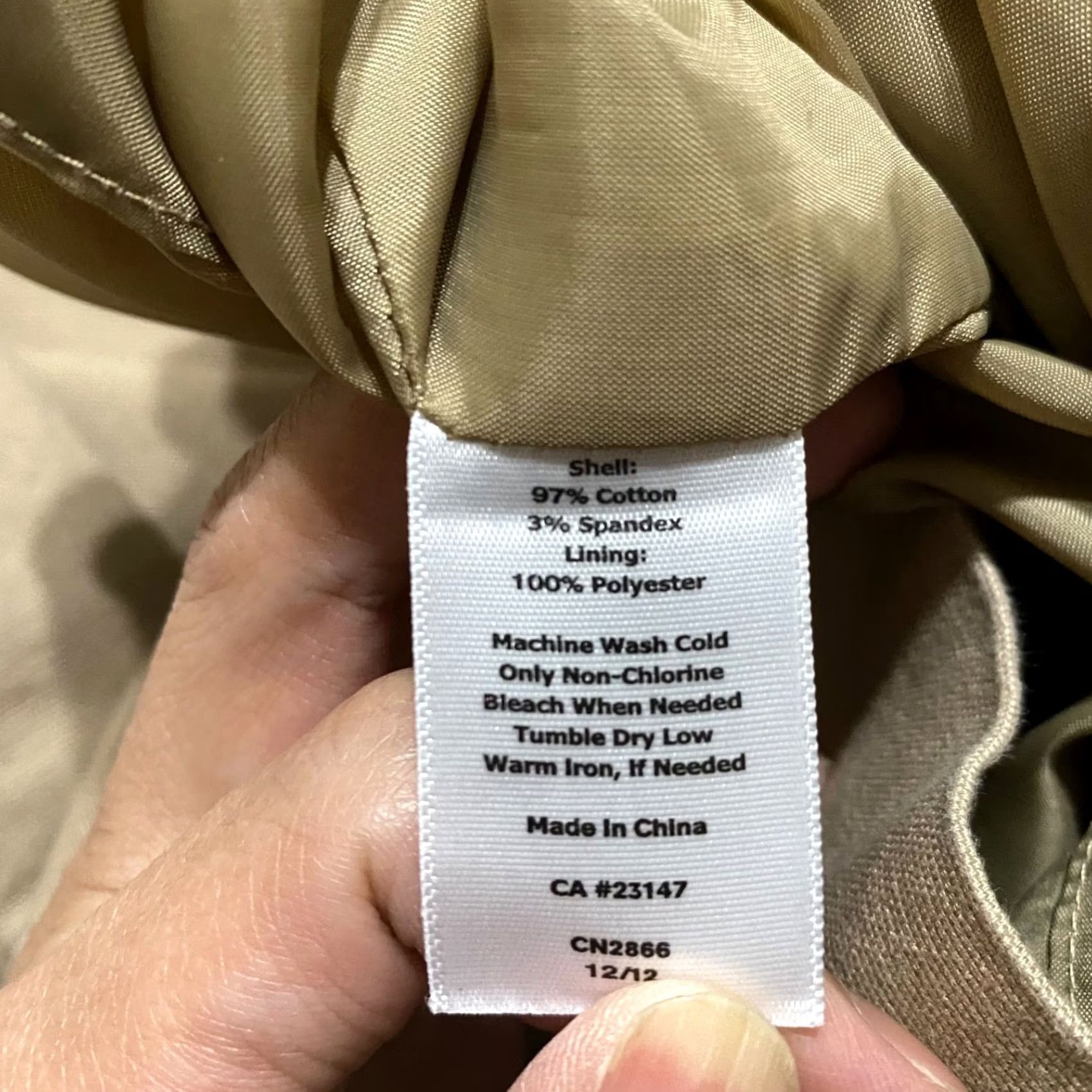 Talbots Talbots Beige Pencil Skirt Womens 2P Petites Office Business Straight Pockets Size 26" / US 2 / IT 38 - 4 Thumbnail