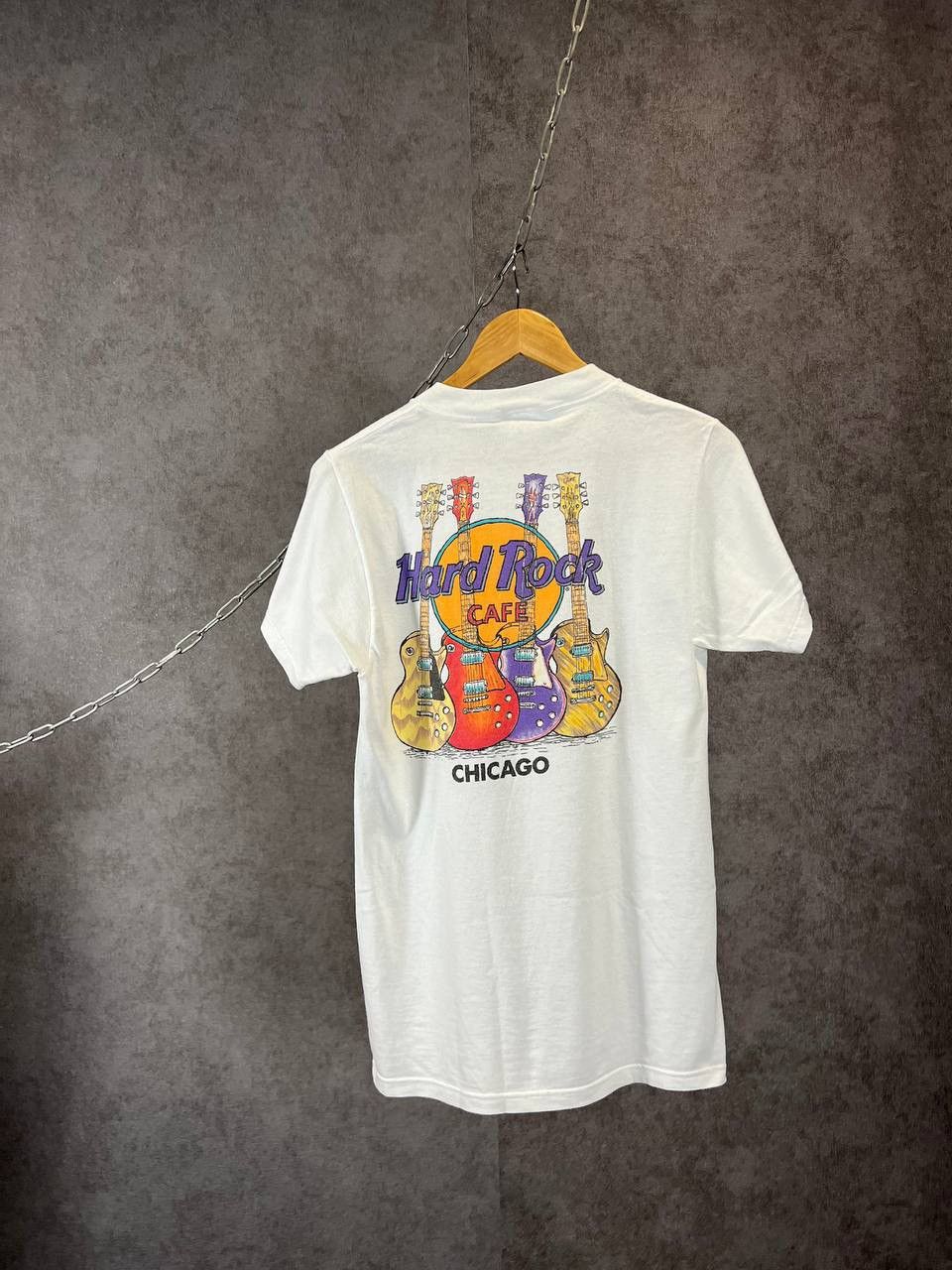 Hard Rock Cafe × Vintage Hard Rock Cafe Chicago made in USA vintage tee Size US XS / EU 42 / 0 - 5 Thumbnail