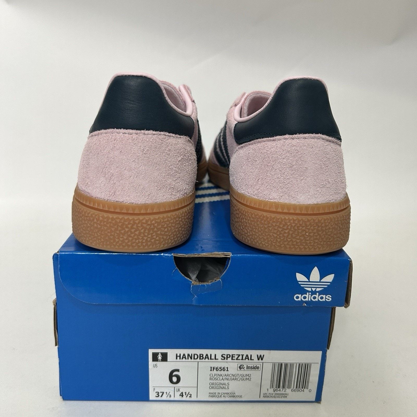 Adidas Adidas Handball Spezial WMNS “Clear Pink Arctic Night” Size US 6 / IT 36 - 4 Thumbnail