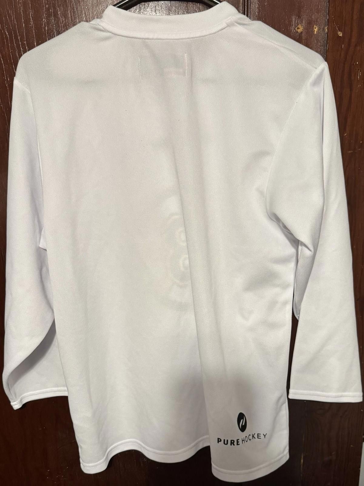 Ccm Boston Bruins CCM White Jersey Kid's Sz L/XL Size ONE SIZE - 2 Thumbnail