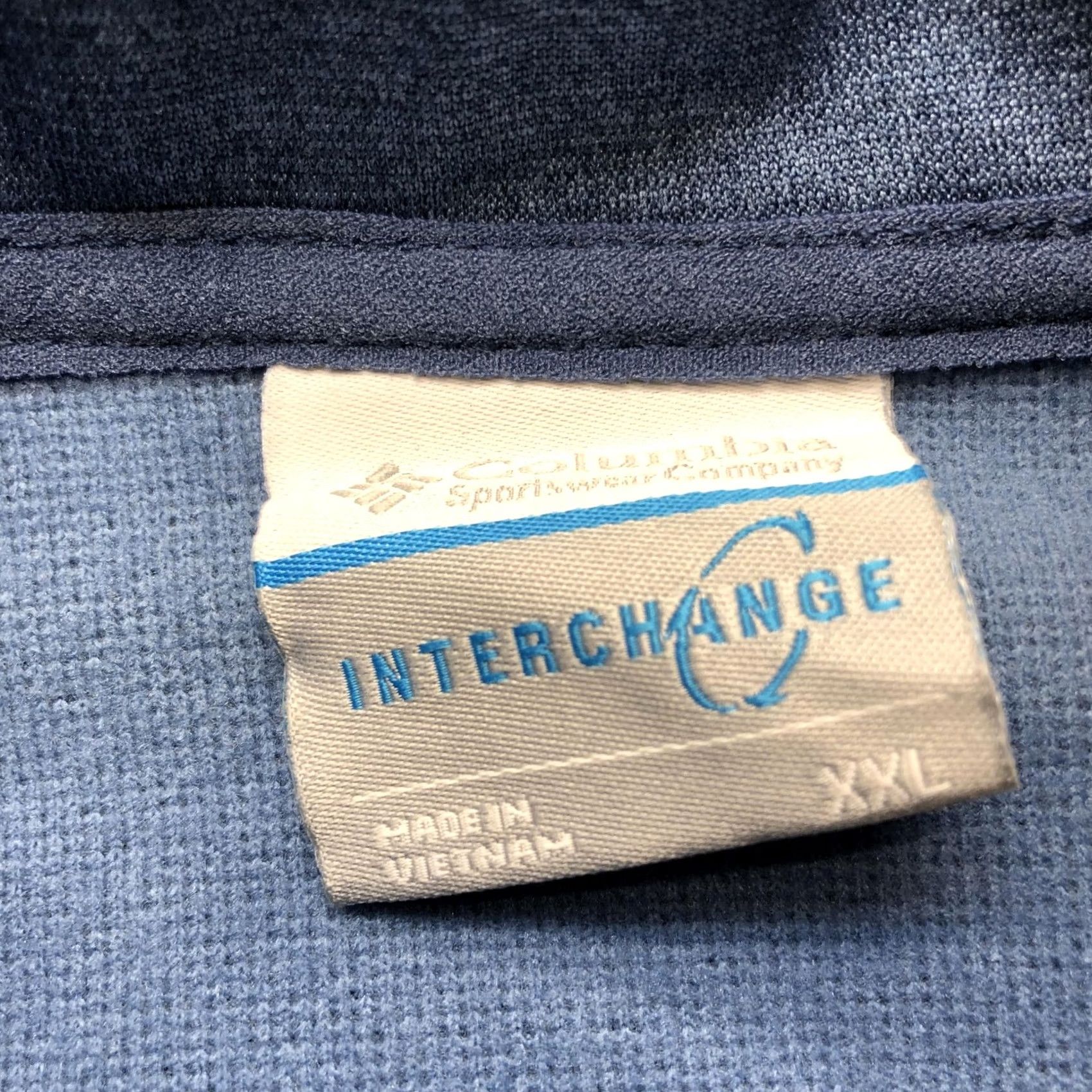 Vintage Columbia Jacket Mens 2XL Blue Softshell Full Zip Interchange Pockets Outdoor Size US XXL / EU 58 / 5 - 5 Thumbnail
