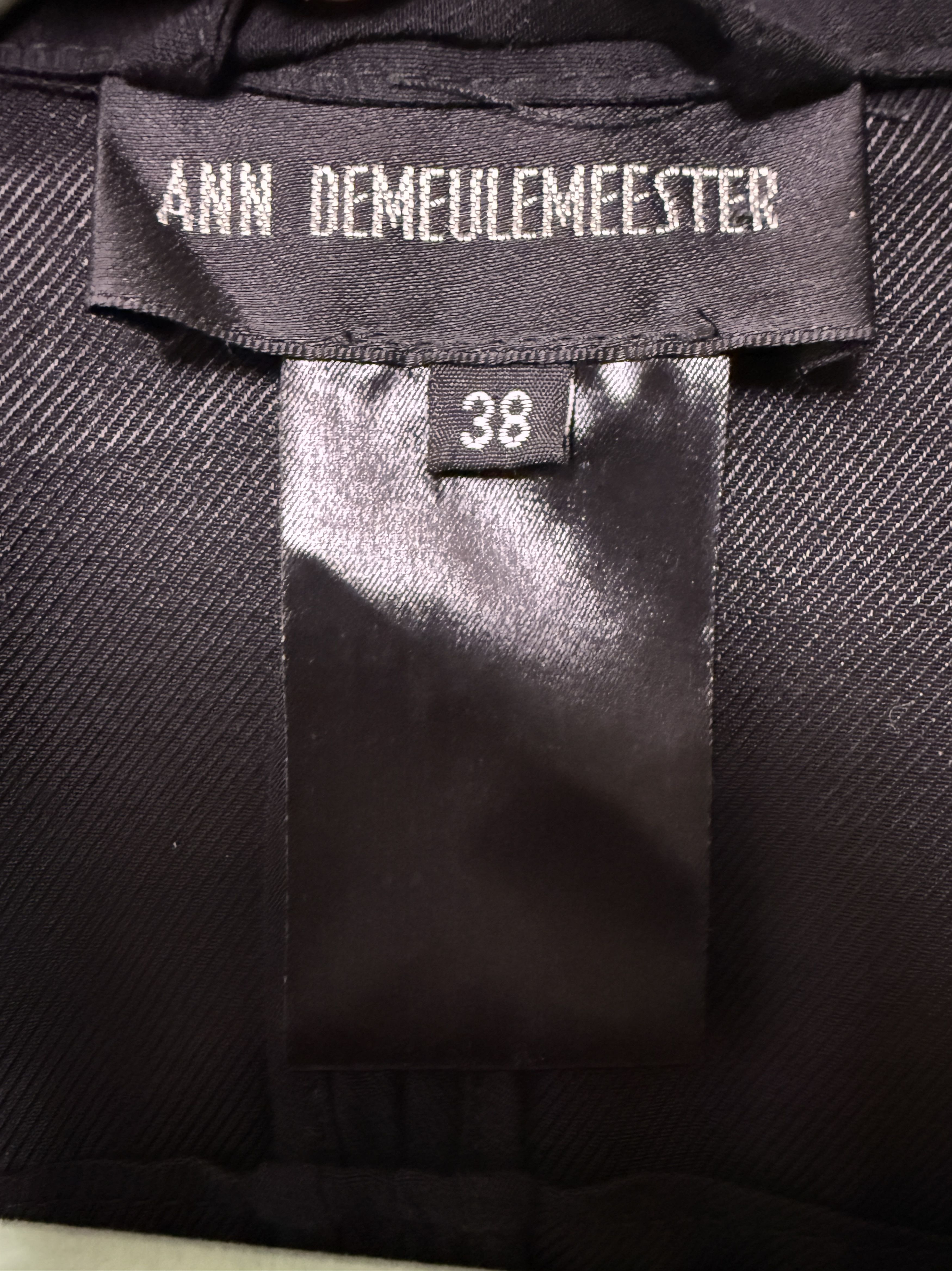 Ann Demeulemeester Ann Demeulemeester Asymmetric Blazer Size XS / US 0-2 / IT 36-38 - 3 Thumbnail