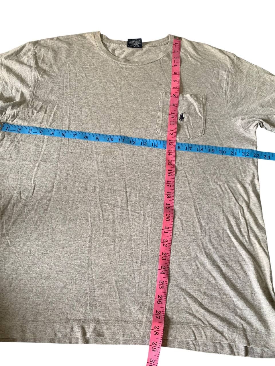 Polo Ralph Lauren Vintage Plain Ralph Lauren T-shirt Large Grey Size US L / EU 52-54 / 3 - 5 Thumbnail