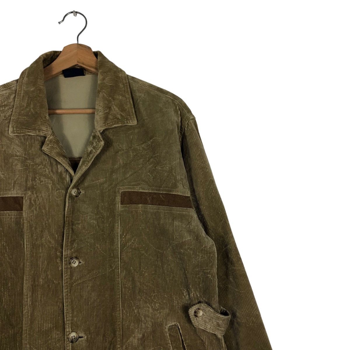Big John 🔥Vintage Biker Jacket Corduroy Big John Big Pocket Size US L / EU 52-54 / 3 - 6 Thumbnail