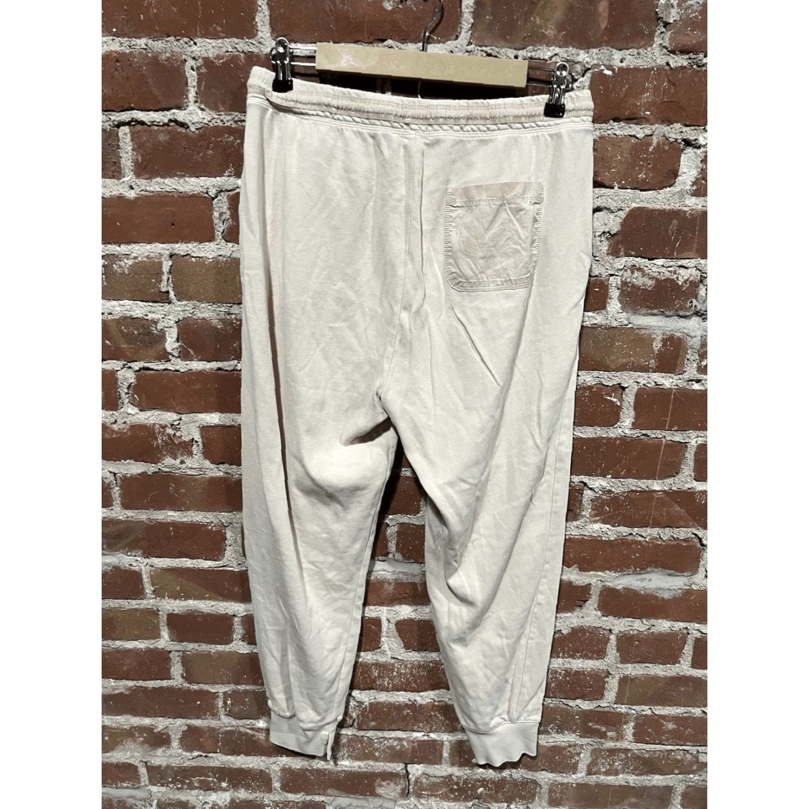 Vintage Aerie Joggers Sweatpants Beige Womens Size M Regular Activewear Tan Beige Joggers Women's M Size 32" / US 10 / IT 46 - 2 Thumbnail