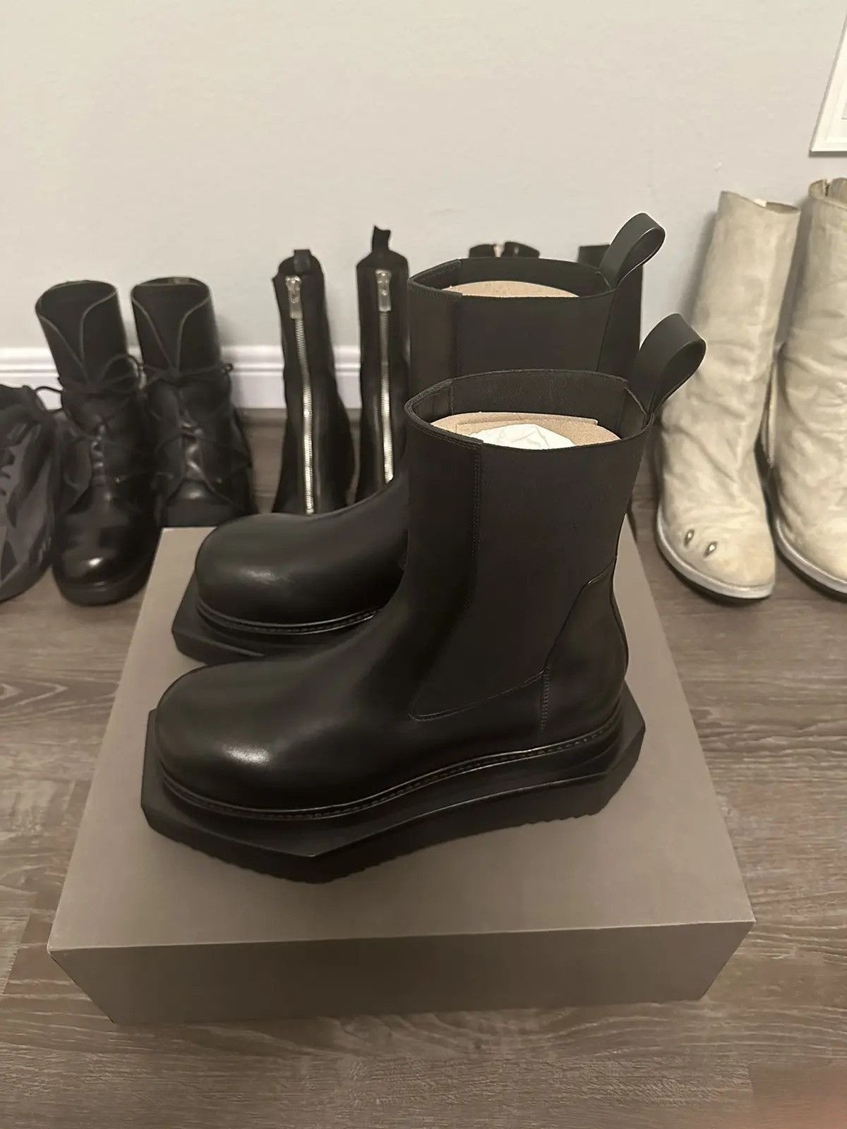 Rick Owens Rick Owens Beatle Turbo Cyclops Boots Size US 11 / EU 44 - 1 Thumbnail