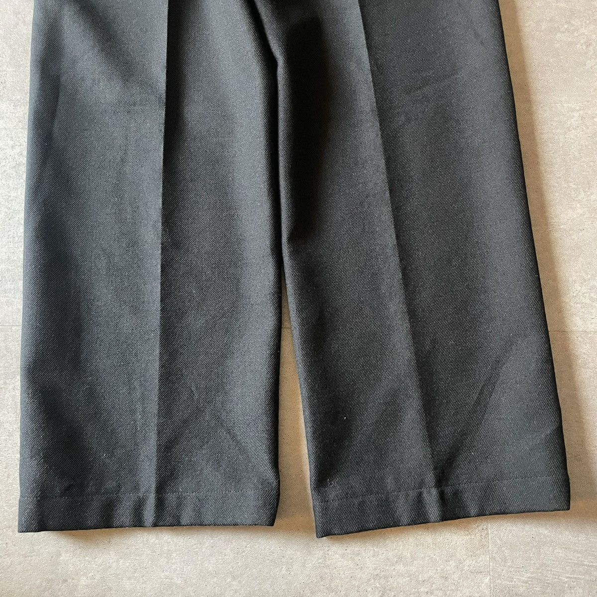 AMI Ami Paris Wide Leg Pleated Trousers Size US 31 - 7 Thumbnail