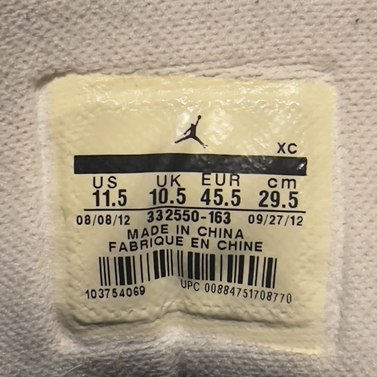 Jordan Brand Jordan 1 Retro “Chicago” (2013) Size US 11.5 / EU 44-45 - 11 Thumbnail